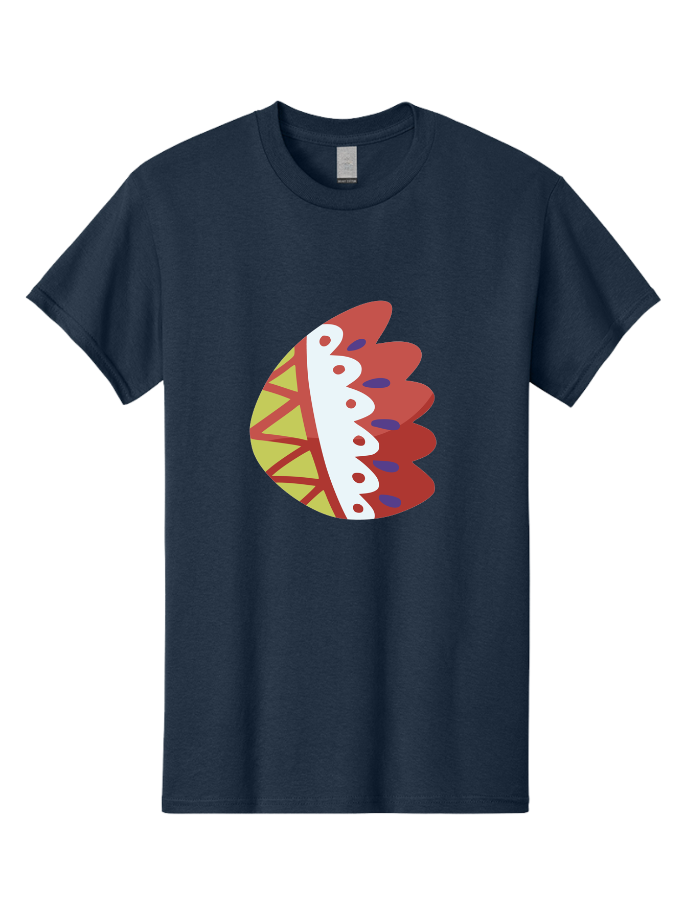 Headdress-Feather Men'S Graphic Tee, 100% Cotton, Comfortable Casual Summer Wear, Machine Washable, Stylish Footwear, Athletic Shoe, Sneaker Design, Colorful Patterns, Sporty Vibe, Modern Fashion, Comfortable Shoes Aad704 21