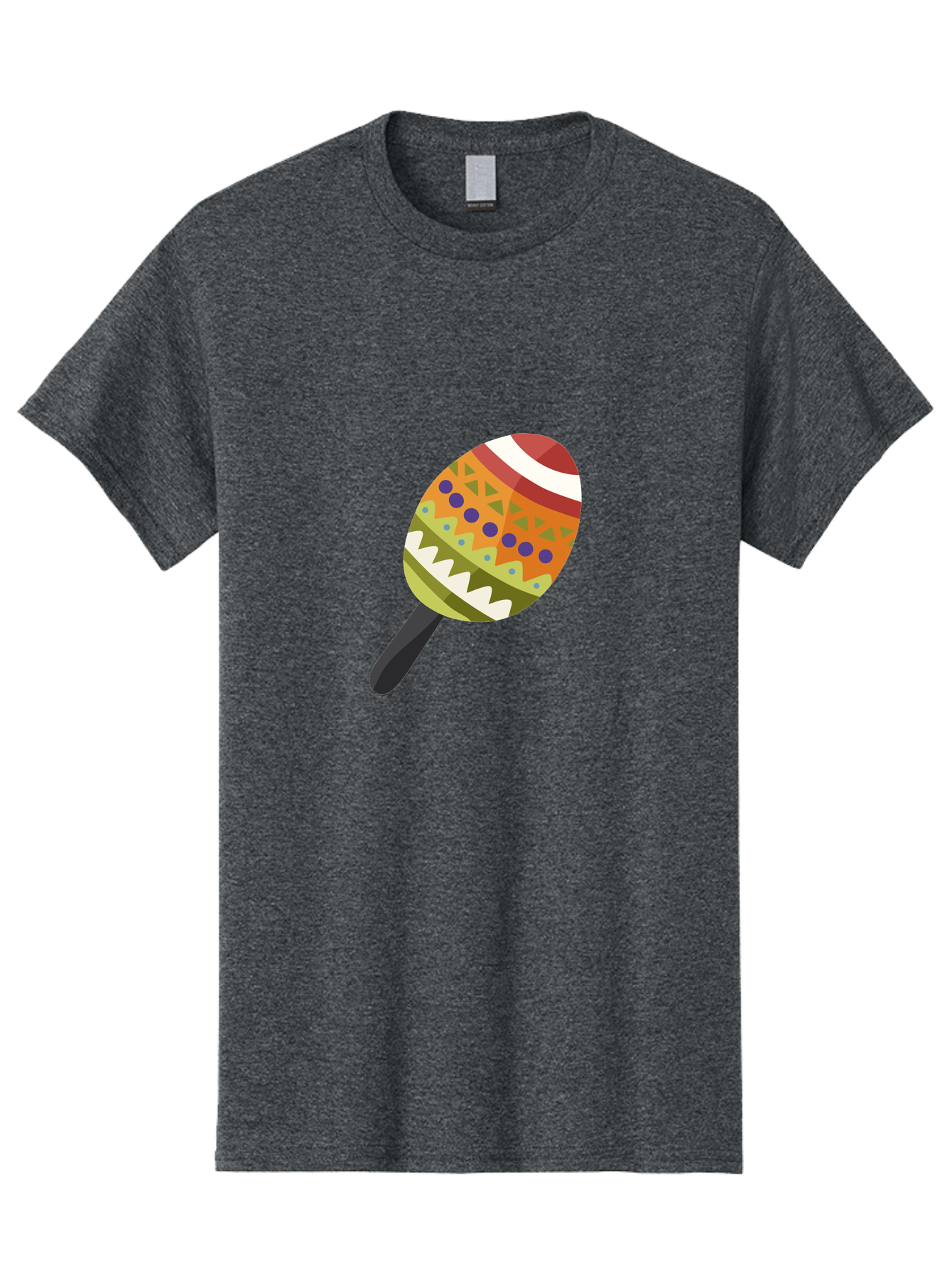 Maracas Men'S Graphic Tee, 100% Cotton, Comfortable Casual Summer Wear, Machine Washable, Colorful Maracas, Maraca Instrument, Musical Instrument, Latin American Music, Vibrant Patterns, Rhythmic Beats, Festive Atmosphere, Cultural Heritage Aad719 29