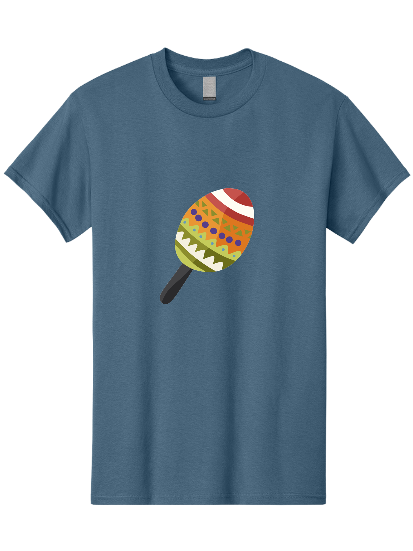 Maracas Men'S Graphic Tee, 100% Cotton, Comfortable Casual Summer Wear, Machine Washable, Colorful Maracas, Maraca Instrument, Musical Instrument, Latin American Music, Vibrant Patterns, Rhythmic Beats, Festive Atmosphere, Cultural Heritage Aad719 17