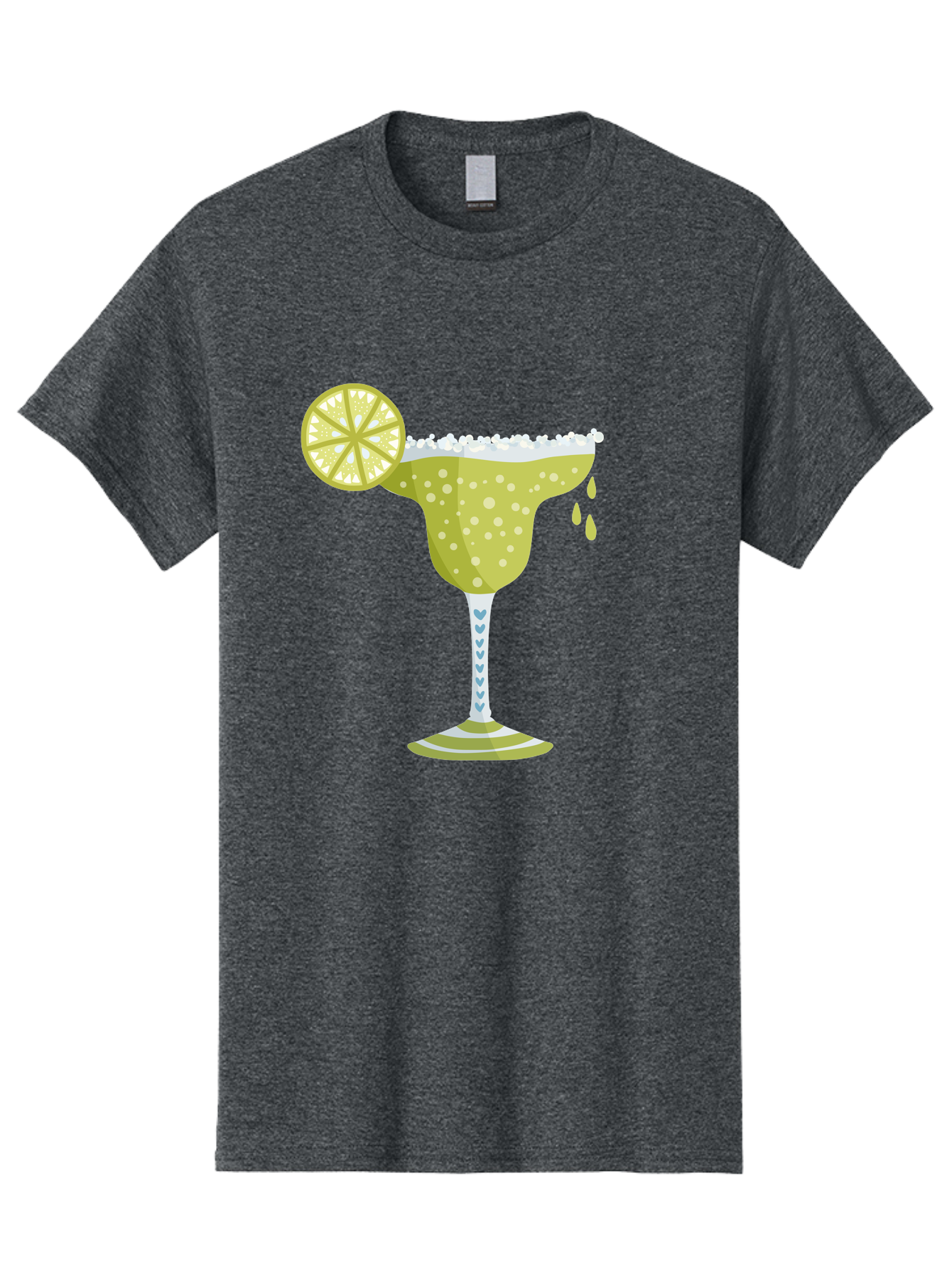 Margarita Men'S Graphic Tee, 100% Cotton, Comfortable Casual Summer Wear, Machine Washable, Classic Margarita Cocktail, Salt Rim, Lime Wheel, Refreshing Drink, Party Drink, Barware, Green Drink, Citrus Flavor Aad720 13