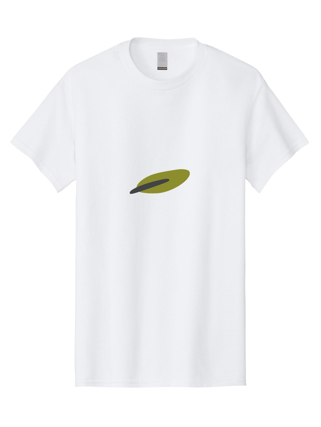 Ufo Men'S Graphic Tee, 100% Cotton, Comfortable Casual Summer Wear, Machine Washable, Ufo Graphic, Simple Design, Minimalist Art, Alien Spacecraft, Modern Illustration, Digital Art, Futuristic Aad771 3