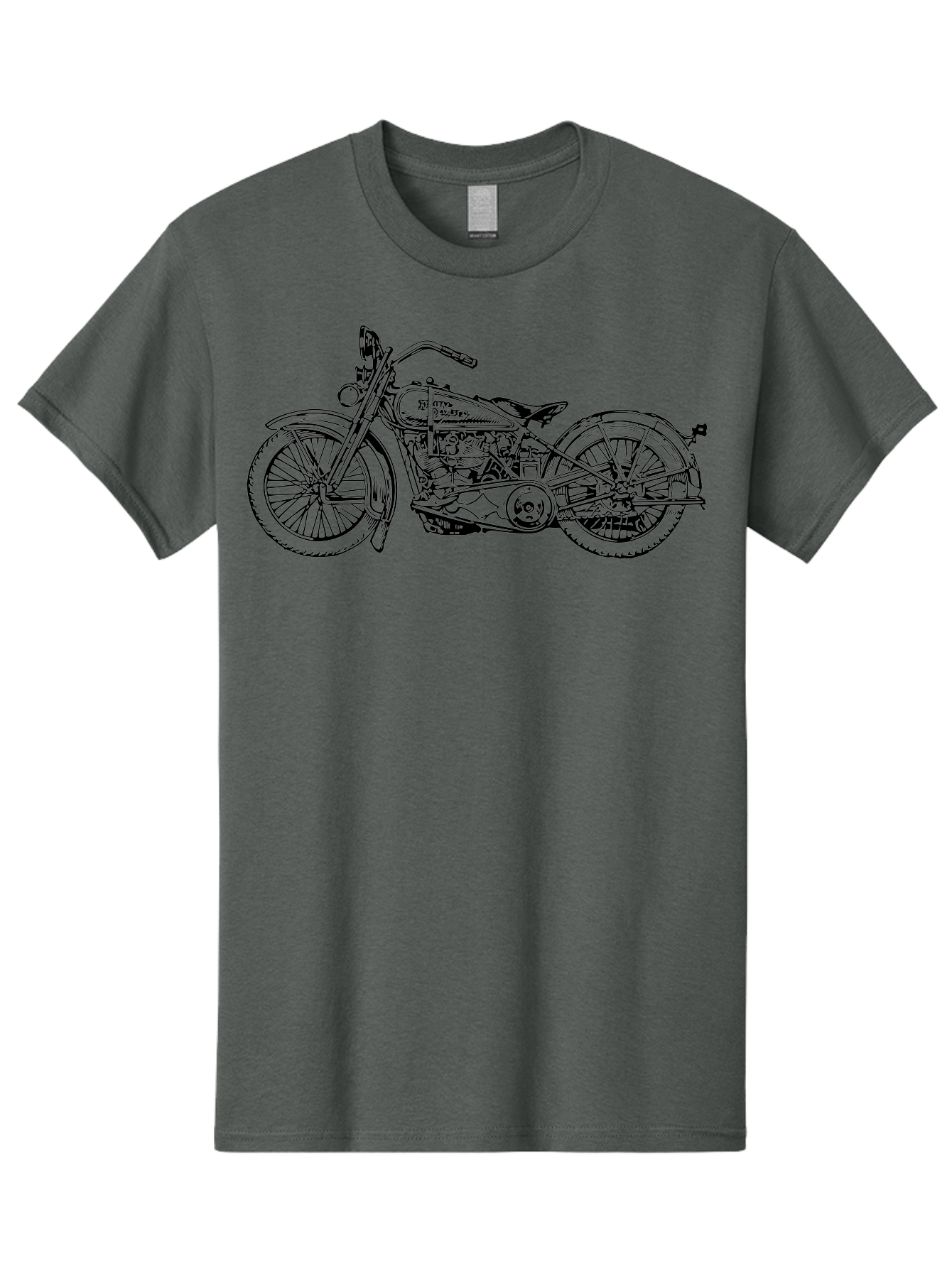 1916-Flying-Merkel Men'S Graphic Tee, 100% Cotton, Comfortable Casual Summer Wear, Machine Washable, Vintage Motorcycle, Classic Bike, Harley Davidson Logo, Retro Design, Black And Green Illustration, Motorcycle Art, Biker Culture, Aad774 29