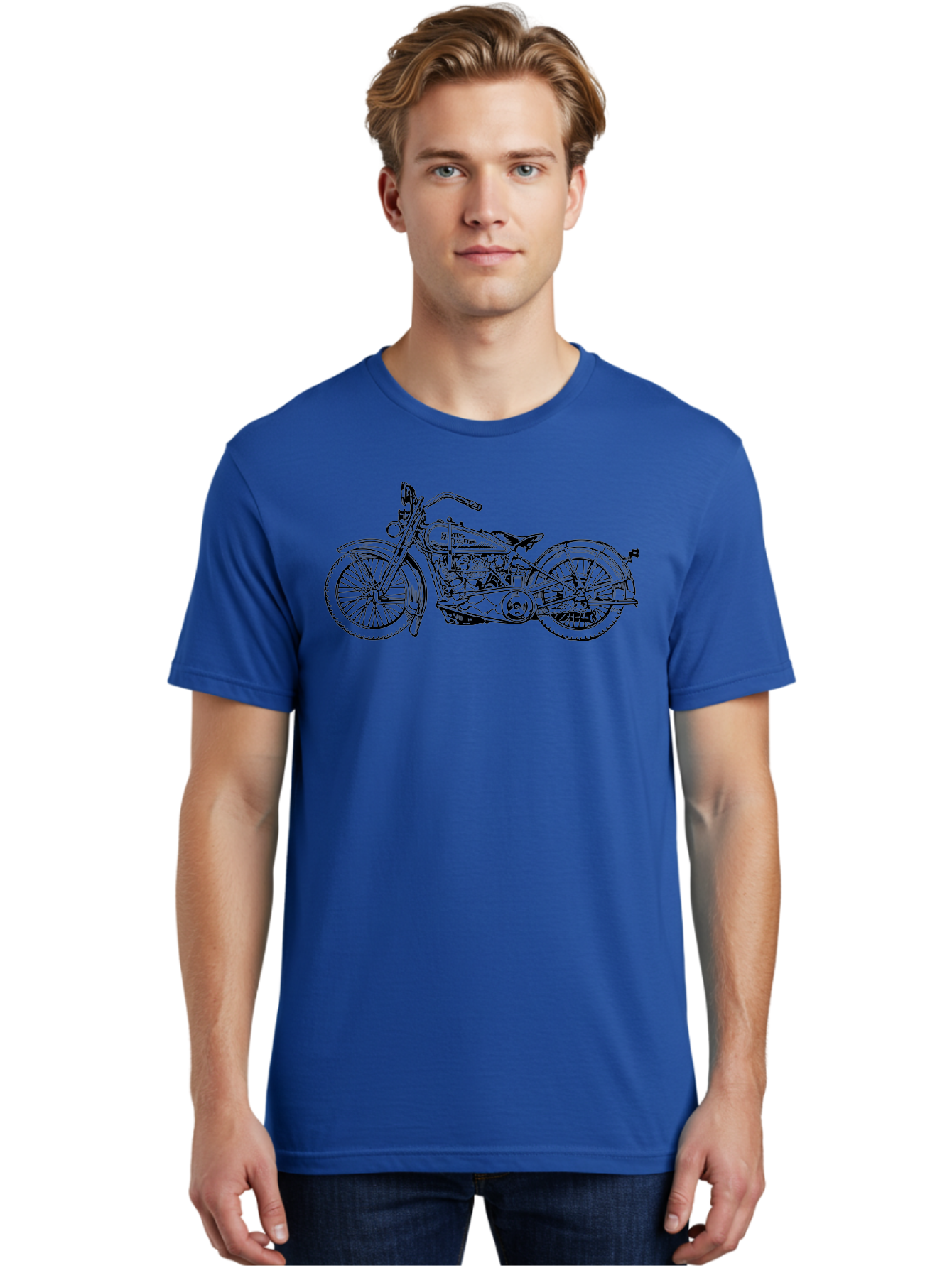 1916-Flying-Merkel Men'S Graphic Tee, 100% Cotton, Comfortable Casual Summer Wear, Machine Washable, Vintage Motorcycle, Classic Bike, Harley Davidson Logo, Retro Design, Black And Green Illustration, Motorcycle Art, Biker Culture, Aad774 20