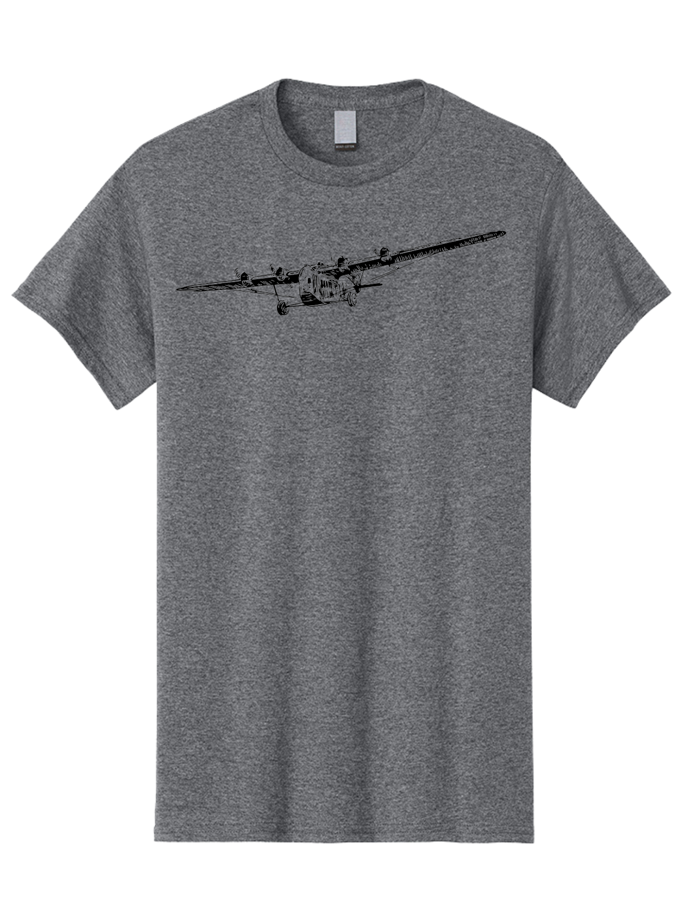 Airplane Men'S Graphic Tee, 100% Cotton, Comfortable Casual Summer Wear, Machine Washable, Vintage Airplane, Historic Aircraft, Ford Tri-Motor, Classic Aviation, Antique Plane, Nostalgic Flight, Retro Aircraft Design Aad775 13