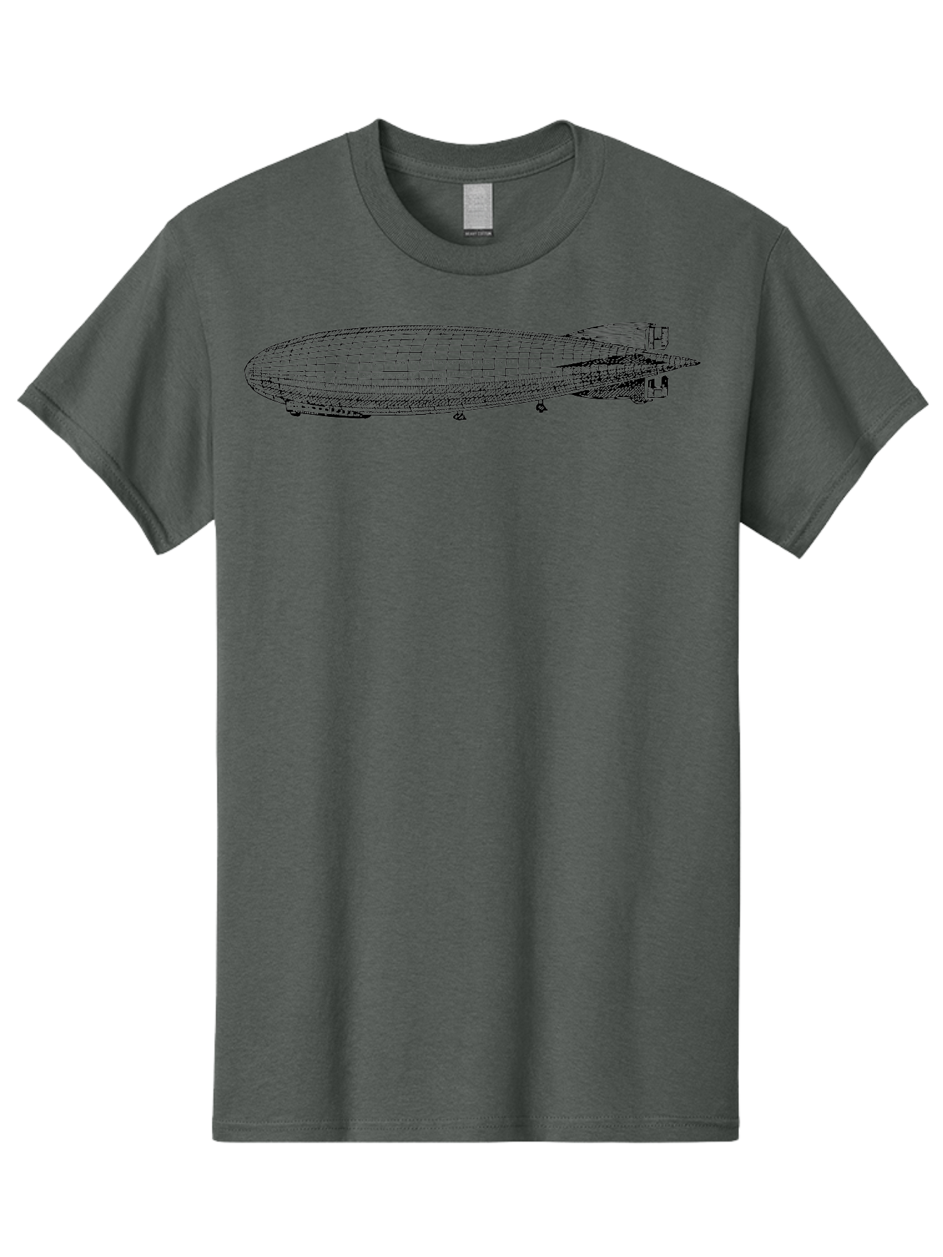 Airship Men'S Graphic Tee, 100% Cotton, Comfortable Casual Summer Wear, Machine Washable, Airship, Zeppelin, Dirigible, Aircraft, Luxury Travel, Historical Aviation, Vintage Transportation, Retro Style, Wireframe Model, 3D Rendering Aad776 23
