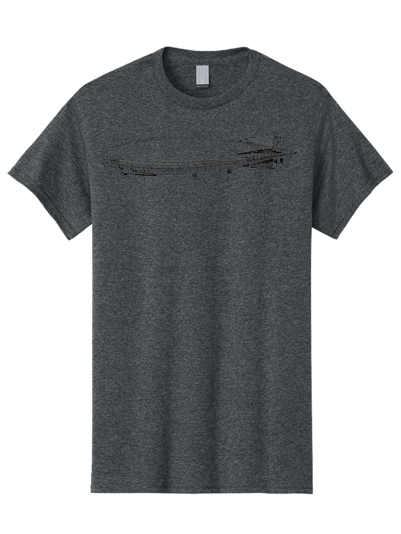 Airship Men'S Graphic Tee, 100% Cotton, Comfortable Casual Summer Wear, Machine Washable, Airship, Zeppelin, Dirigible, Aircraft, Luxury Travel, Historical Aviation, Vintage Transportation, Retro Style, Wireframe Model, 3D Rendering Aad776 19