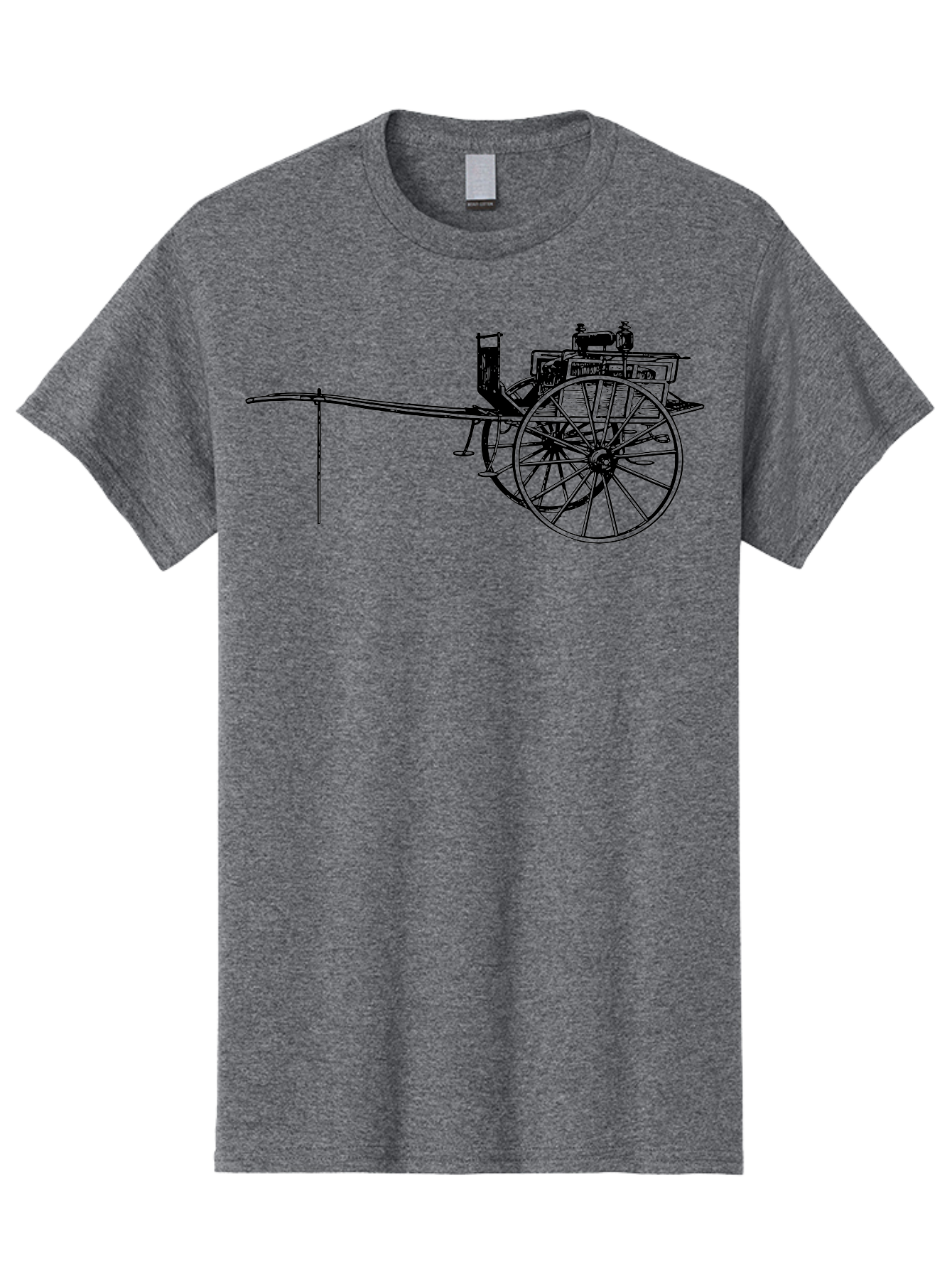 Benz-Patent-Motorwagen Men'S Graphic Tee, 100% Cotton, Comfortable Casual Summer Wear, Machine Washable, Vintage Car, Antique Automobile, Historic Vehicle, Classic Transportation, Benz Patent-Motorwagen, Early Automotive Technology, Aad777 29