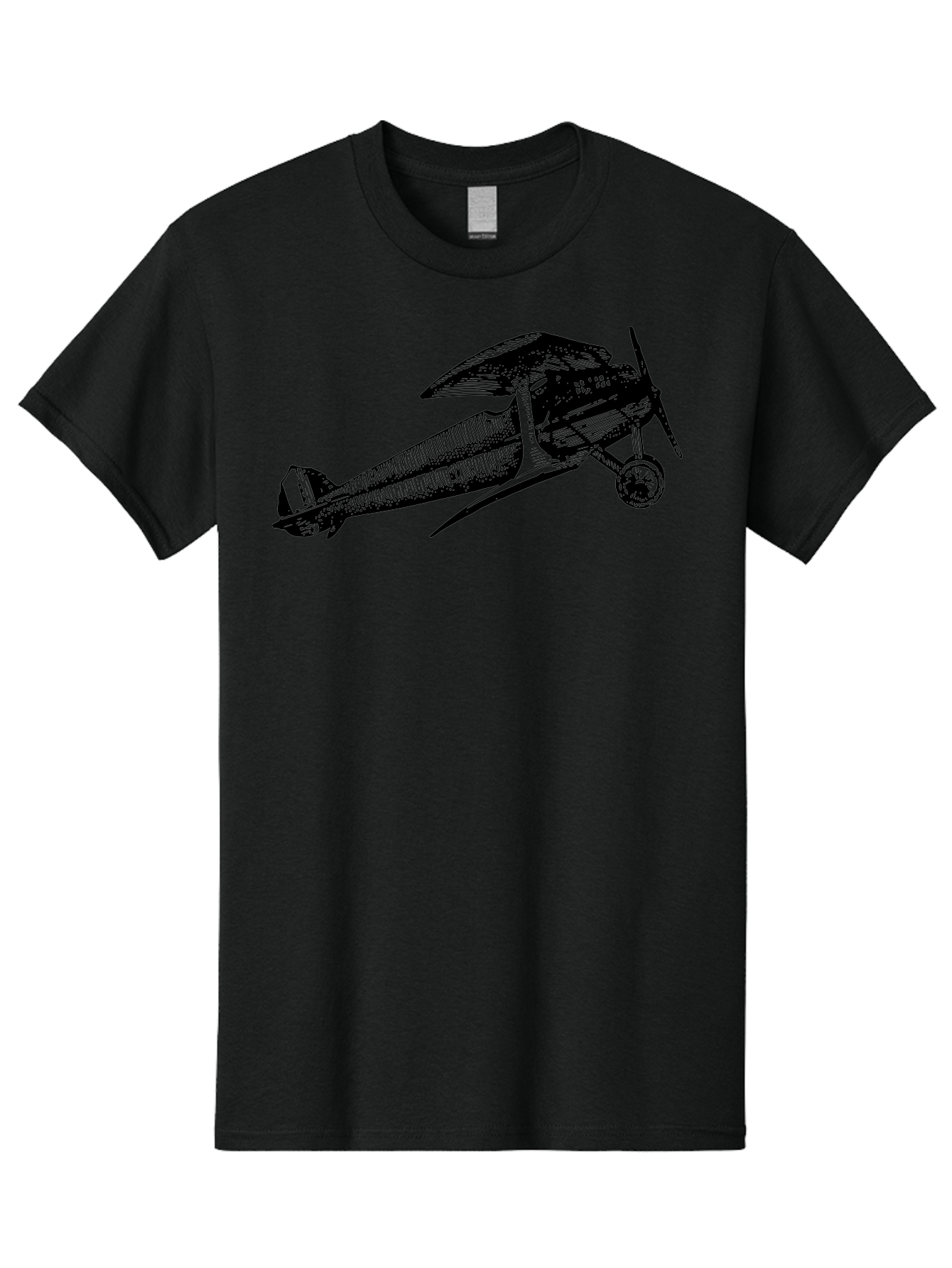 Biplane-1 Men'S Graphic Tee, 100% Cotton, Comfortable Casual Summer Wear, Machine Washable, Vintage Aeroplane, Classic Aircraft, Retro Aviation, Antique Plane, Old-Fashioned Flying Machine, Historical Flight Aad778 23