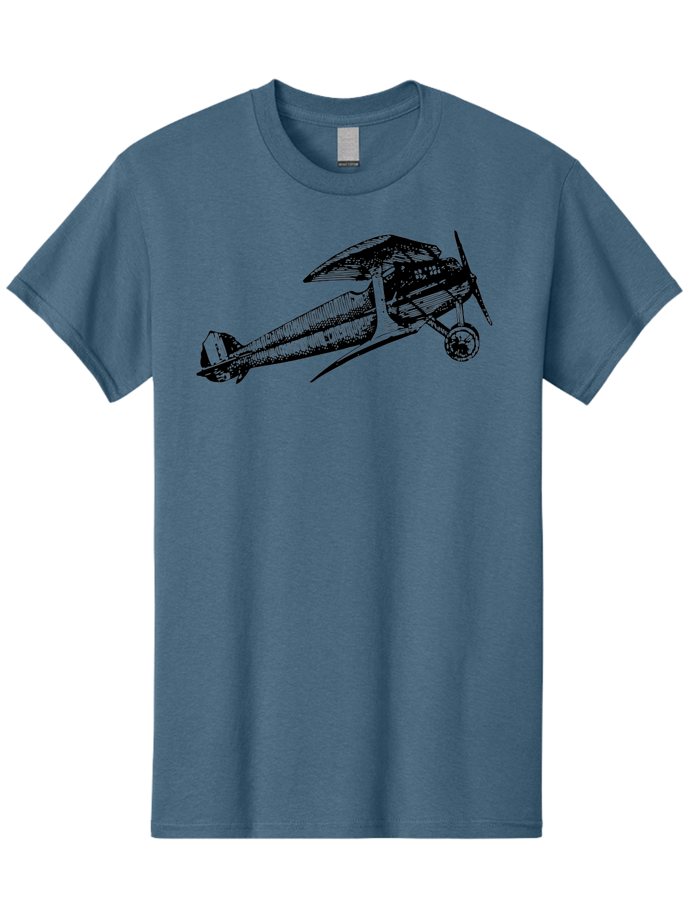 Biplane-1 Men'S Graphic Tee, 100% Cotton, Comfortable Casual Summer Wear, Machine Washable, Vintage Aeroplane, Classic Aircraft, Retro Aviation, Antique Plane, Old-Fashioned Flying Machine, Historical Flight Aad778 27
