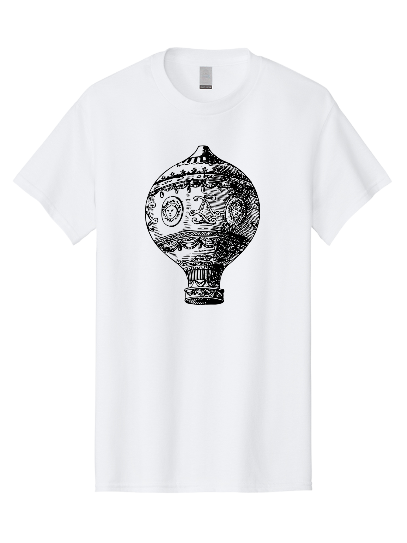 Ornate-Vase Men'S Graphic Tee, 100% Cotton, Comfortable Casual Summer Wear, Machine Washable, Perfume Bottle, Vintage Bottle, Ornate Design, Black Illustration, Decorative Art, Antique Style, Luxury Fragrance, Intricate Details, Aad799 11
