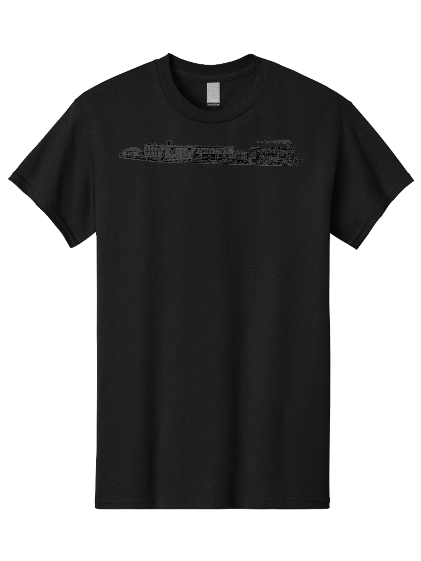 Train Men'S Graphic Tee, 100% Cotton, Comfortable Casual Summer Wear, Machine Washable, Railroad, Train, Steam Locomotive, Vintage Transportation, Classic Design, Nostalgic Travel, Iron Horse, Rail Travel Aad814 19