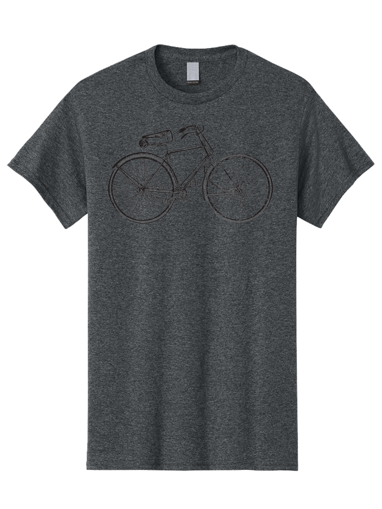 Vintage-Bicycle Men'S Graphic Tee, 100% Cotton, Comfortable Casual Summer Wear, Machine Washable, Vintage Bicycle, Penny Farthing Bike, Antique Cycle, Classic Design, Nostalgic Charm, Retro Transportation, Old-Fashioned Transportation, Aad820 27