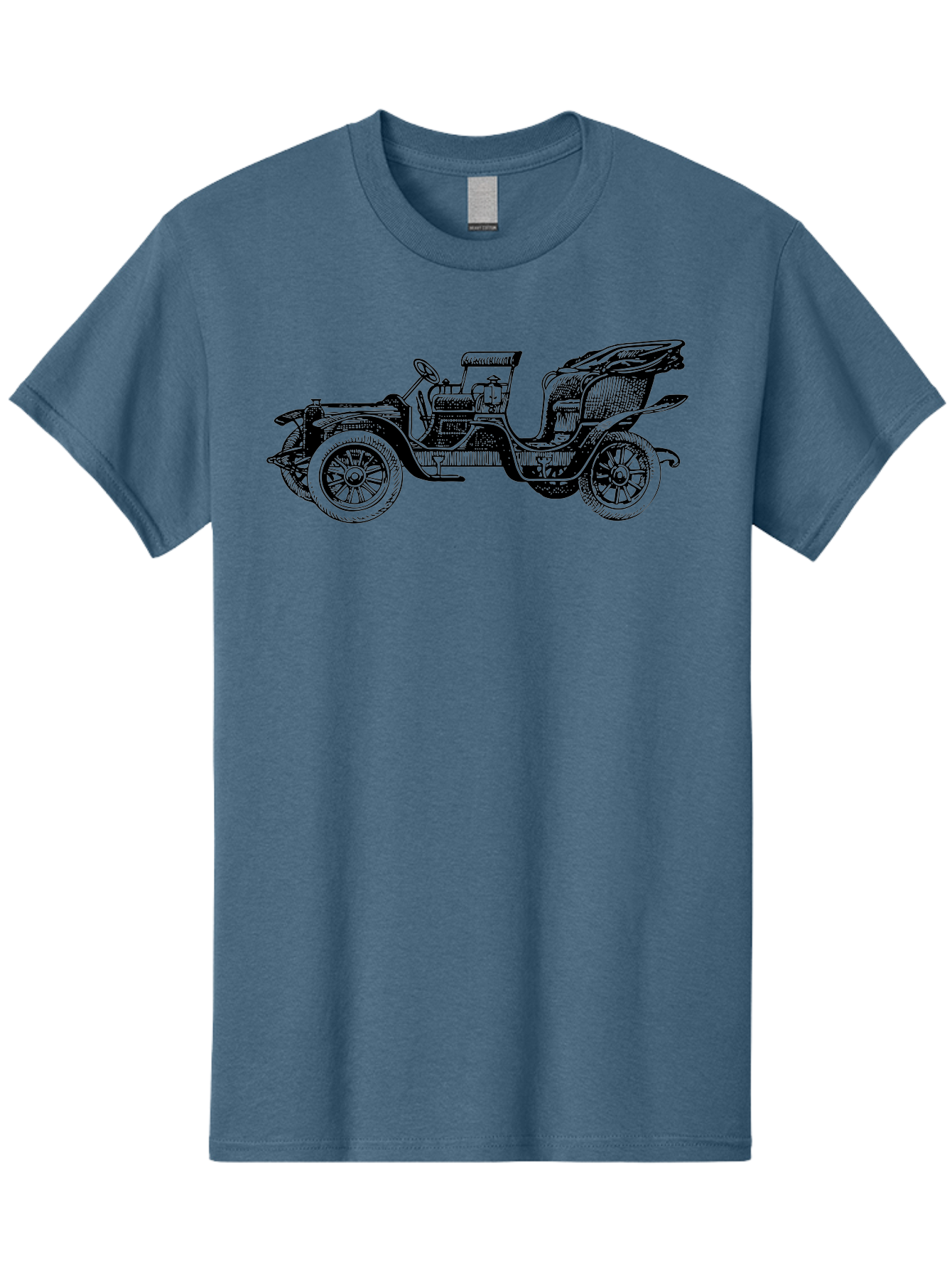 Vintage-Car-2 Men'S Graphic Tee, 100% Cotton, Comfortable Casual Summer Wear, Machine Washable, Vintage Car, Antique Automobile, Classic Vehicle, Old Fashioned Car, Retro Transportation, Nostalgic Ride, Open Top Car, Early 20Th Century, Aad822 13