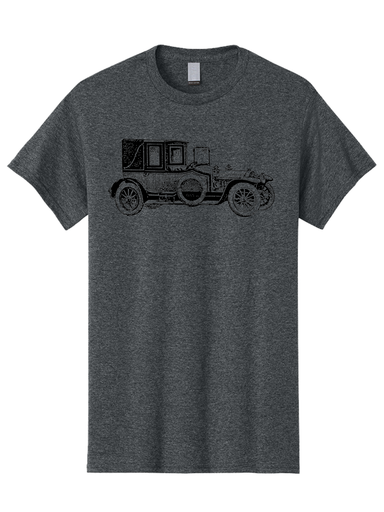 Vintage-Car-3 Men'S Graphic Tee, 100% Cotton, Comfortable Casual Summer Wear, Machine Washable, Vintage Car, Classic Automobile, Retro Vehicle, 1920 Ford Model T, Touring Car, Antique Car, Historical Vehicle, Old Car, Ford Model T Aad823 13