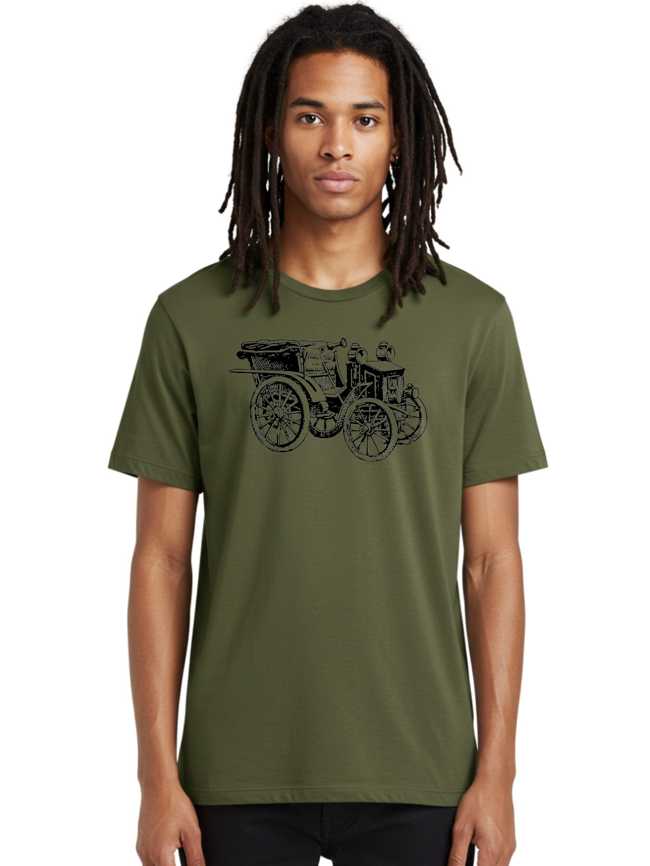 Vintage-Car Men'S Graphic Tee, 100% Cotton, Comfortable Casual Summer Wear, Machine Washable, Vintage Automobile, Old Car, Antique Vehicle, Classic Car, Nostalgic Ride, Historic Transportation, Retro Automobile, Old-Fashioned Vehicle Aad829 20