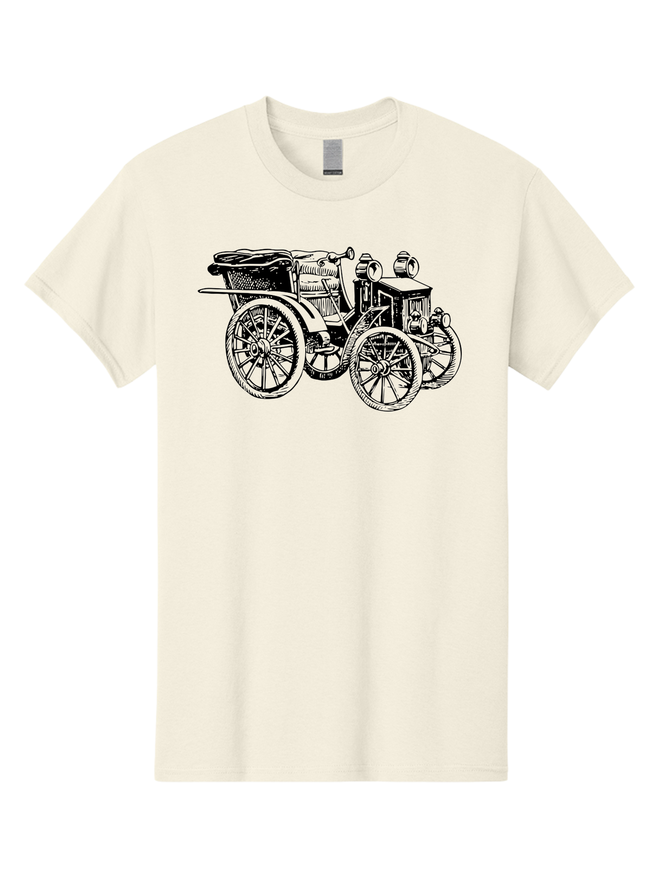 Vintage-Car Men'S Graphic Tee, 100% Cotton, Comfortable Casual Summer Wear, Machine Washable, Vintage Automobile, Old Car, Antique Vehicle, Classic Car, Nostalgic Ride, Historic Transportation, Retro Automobile, Old-Fashioned Vehicle Aad829 7