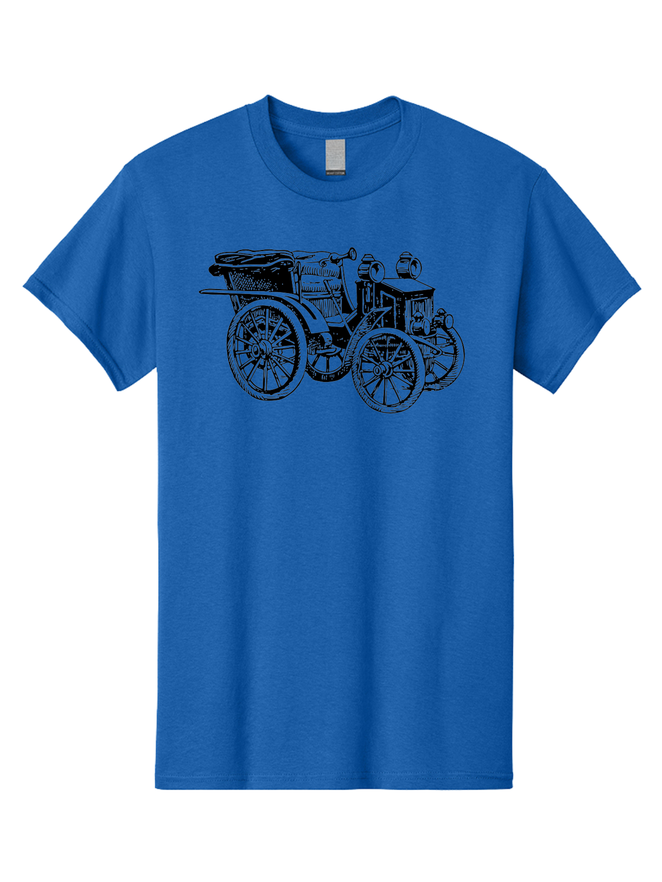Vintage-Car Men'S Graphic Tee, 100% Cotton, Comfortable Casual Summer Wear, Machine Washable, Vintage Automobile, Old Car, Antique Vehicle, Classic Car, Nostalgic Ride, Historic Transportation, Retro Automobile, Old-Fashioned Vehicle Aad829 27
