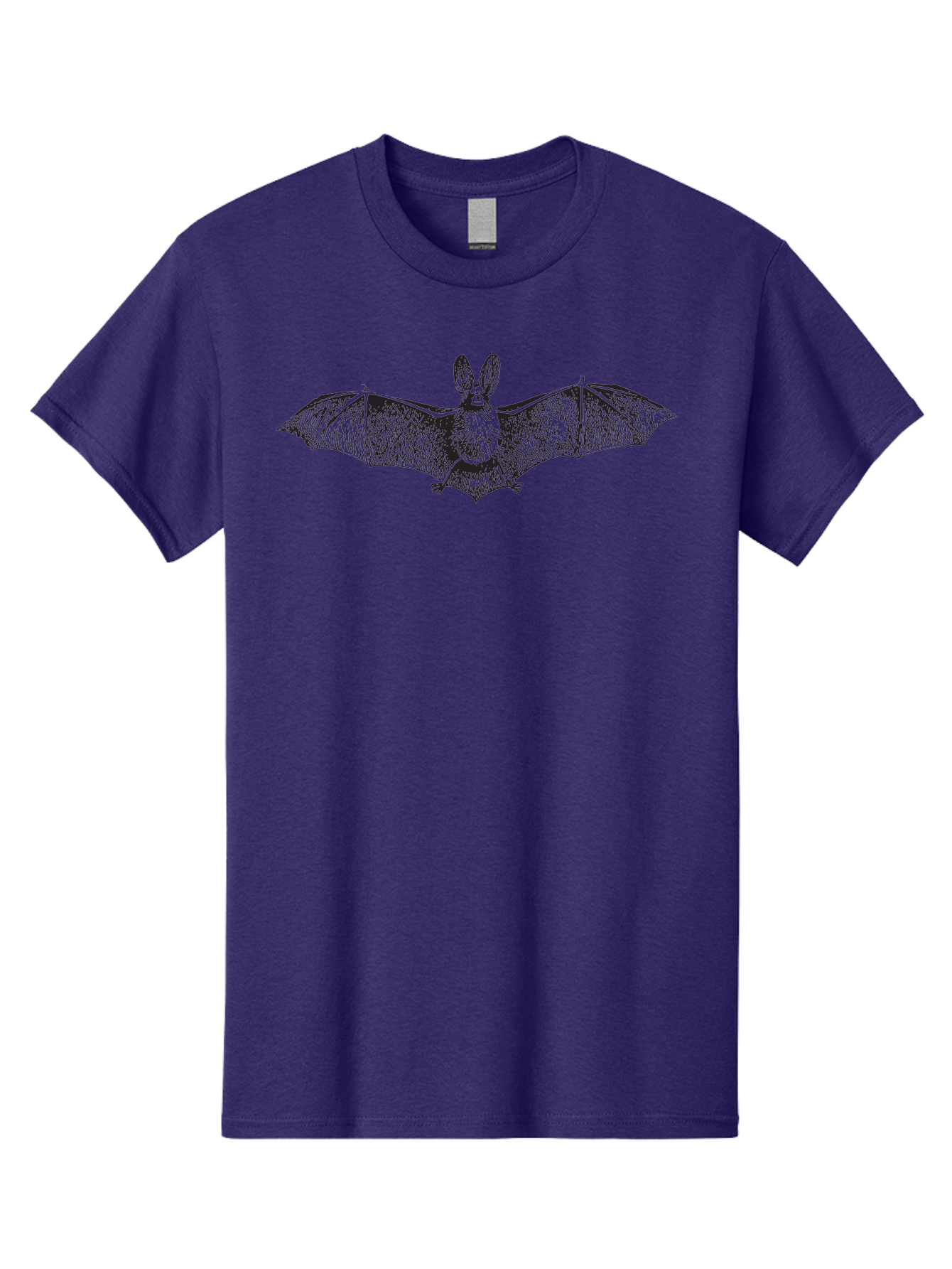 Bat Men'S Graphic Tee, 100% Cotton, Comfortable Casual Summer Wear, Machine Washable, Bat With Rabbit Head, Crossbreed Animal, Fantasy Creature, Dark Art, Gothic Illustration, Unusual Hybrid, Surrealism, Weird Art Aad848 15