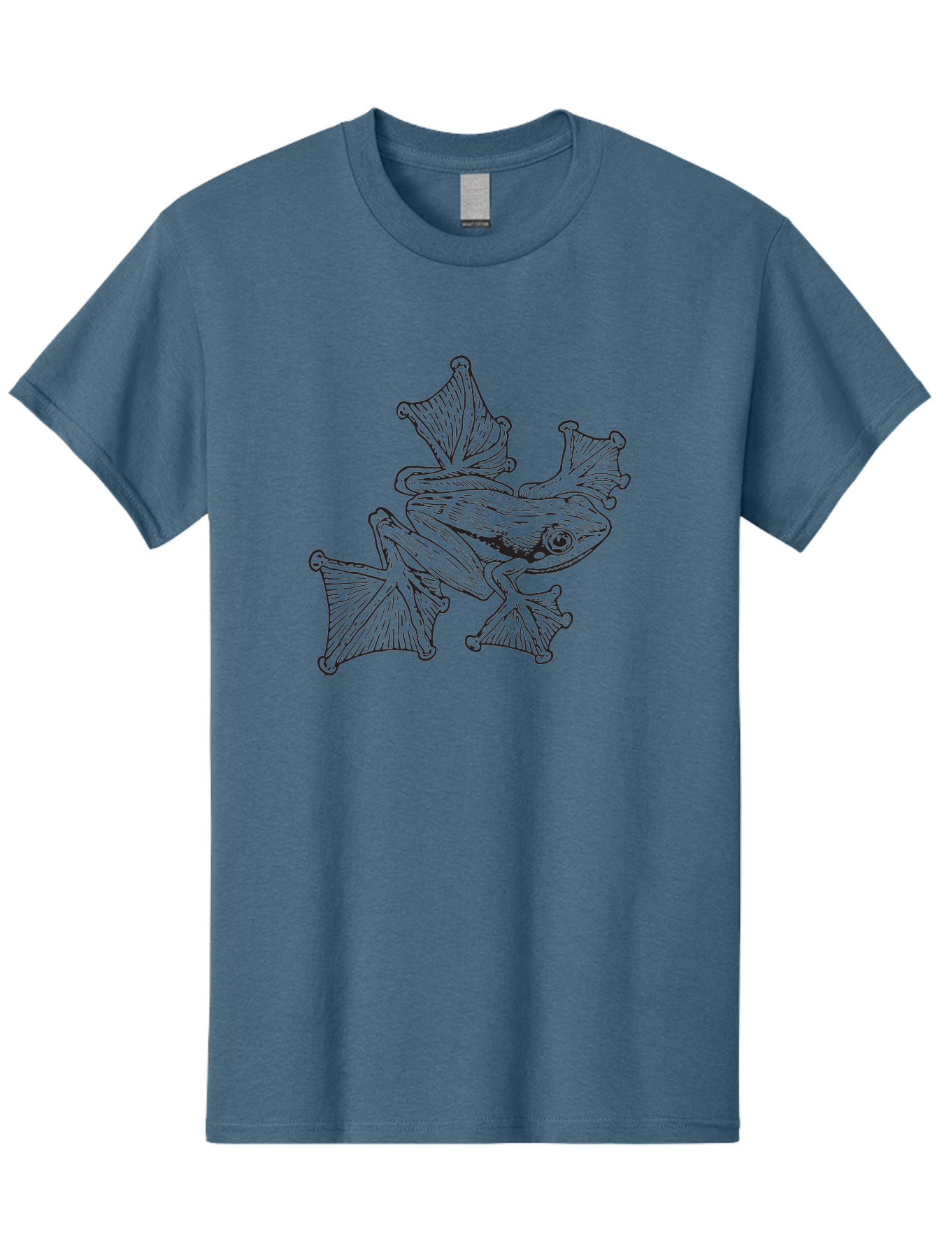 Flying-Guppy Men'S Graphic Tee, 100% Cotton, Comfortable Casual Summer Wear, Machine Washable, Flying Fish, Ocean Creatures, Marine Life, Black Outline, Vibrant Fins, Aquatic Animals, Underwater World, Illustration Art, Line Drawing Aad883 19