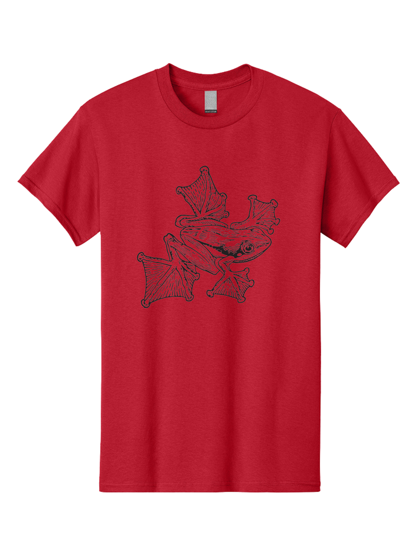 Flying-Guppy Men'S Graphic Tee, 100% Cotton, Comfortable Casual Summer Wear, Machine Washable, Flying Fish, Ocean Creatures, Marine Life, Black Outline, Vibrant Fins, Aquatic Animals, Underwater World, Illustration Art, Line Drawing Aad883 3