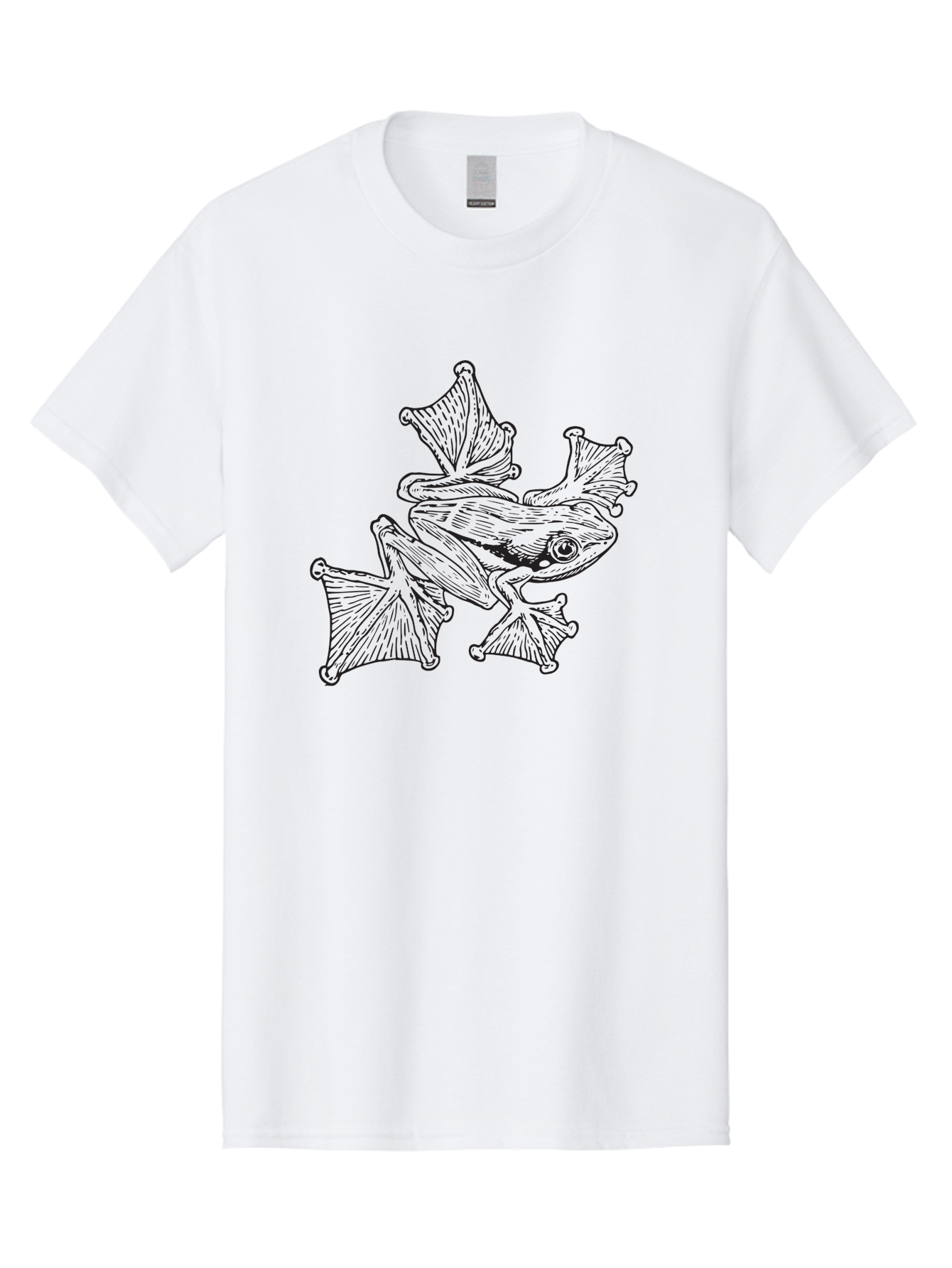 Flying-Guppy Men'S Graphic Tee, 100% Cotton, Comfortable Casual Summer Wear, Machine Washable, Flying Fish, Ocean Creatures, Marine Life, Black Outline, Vibrant Fins, Aquatic Animals, Underwater World, Illustration Art, Line Drawing Aad883 13
