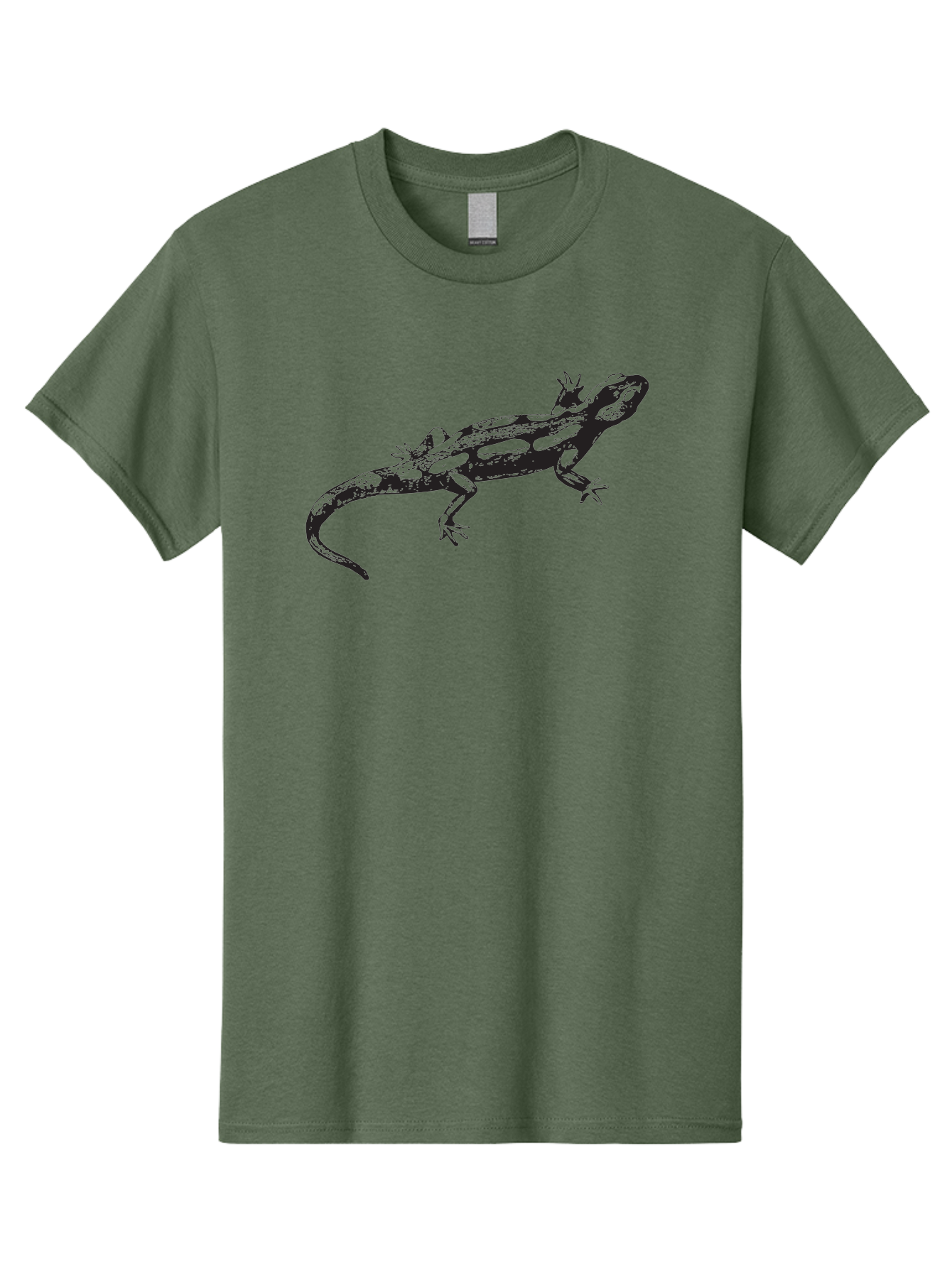 Lizard-1 Men'S Graphic Tee, 100% Cotton, Comfortable Casual Summer Wear, Machine Washable, Lizard Graphic, Reptile Illustration, Wildlife Art, Scaly Texture, Cold-Blooded Creature, Primitive Design, Detailed Drawing, Black Silhouette Aad910 7