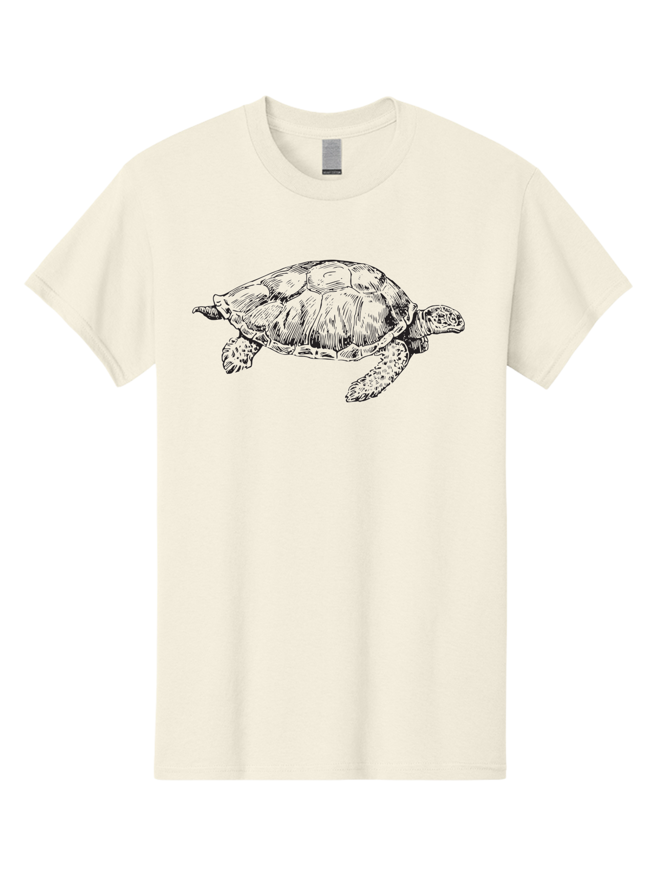 Sea-Turtle-Illustration Men'S Graphic Tee, 100% Cotton, Comfortable Casual Summer Wear, Machine Washable, Sea Turtle, Ocean Creature, Marine Life, Wildlife Illustration, Turtle Shell, Flipper, Slow-Moving Animal, Wildlife Art Aad945 11