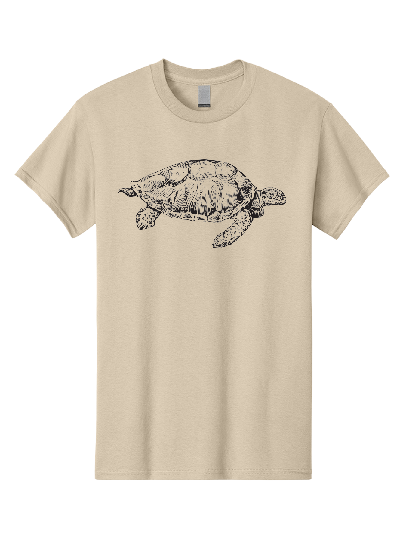 Sea-Turtle-Illustration Men'S Graphic Tee, 100% Cotton, Comfortable Casual Summer Wear, Machine Washable, Sea Turtle, Ocean Creature, Marine Life, Wildlife Illustration, Turtle Shell, Flipper, Slow-Moving Animal, Wildlife Art Aad945 17