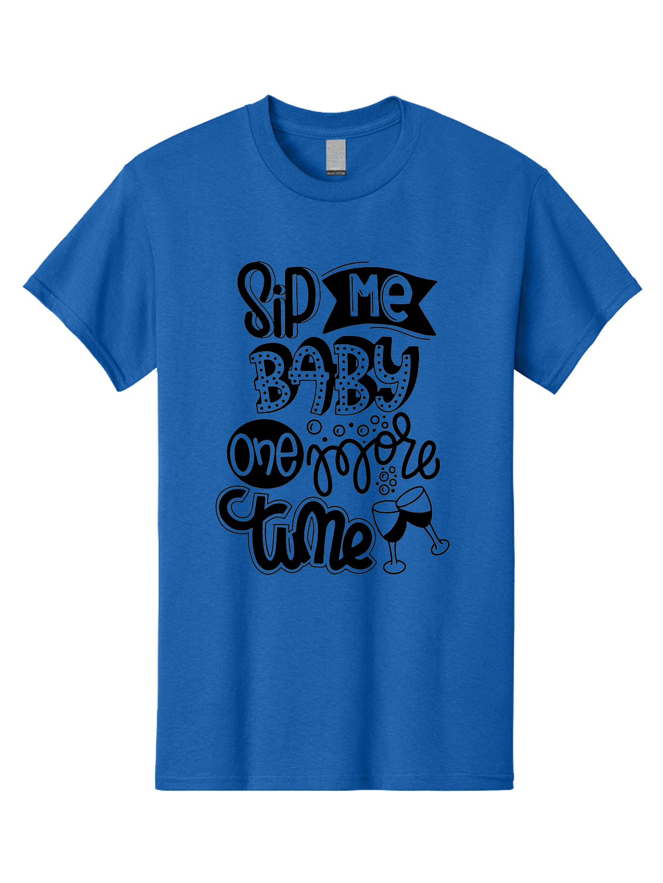 Sip-Me-Baby-One-More-Time Men'S Graphic Tee, 100% Cotton, Comfortable Casual Summer Wear, Machine Washable, Funny Quote, Sassy Phrase, Wine Glass, Champagne Toast, Party Time, Celebration, Sip Me Baby One More Time, Humor, Celebration Quote Aad984 15