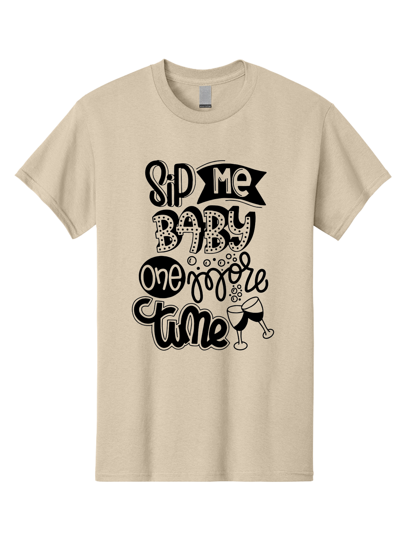 Sip-Me-Baby-One-More-Time Men'S Graphic Tee, 100% Cotton, Comfortable Casual Summer Wear, Machine Washable, Funny Quote, Sassy Phrase, Wine Glass, Champagne Toast, Party Time, Celebration, Sip Me Baby One More Time, Humor, Celebration Quote Aad984 13