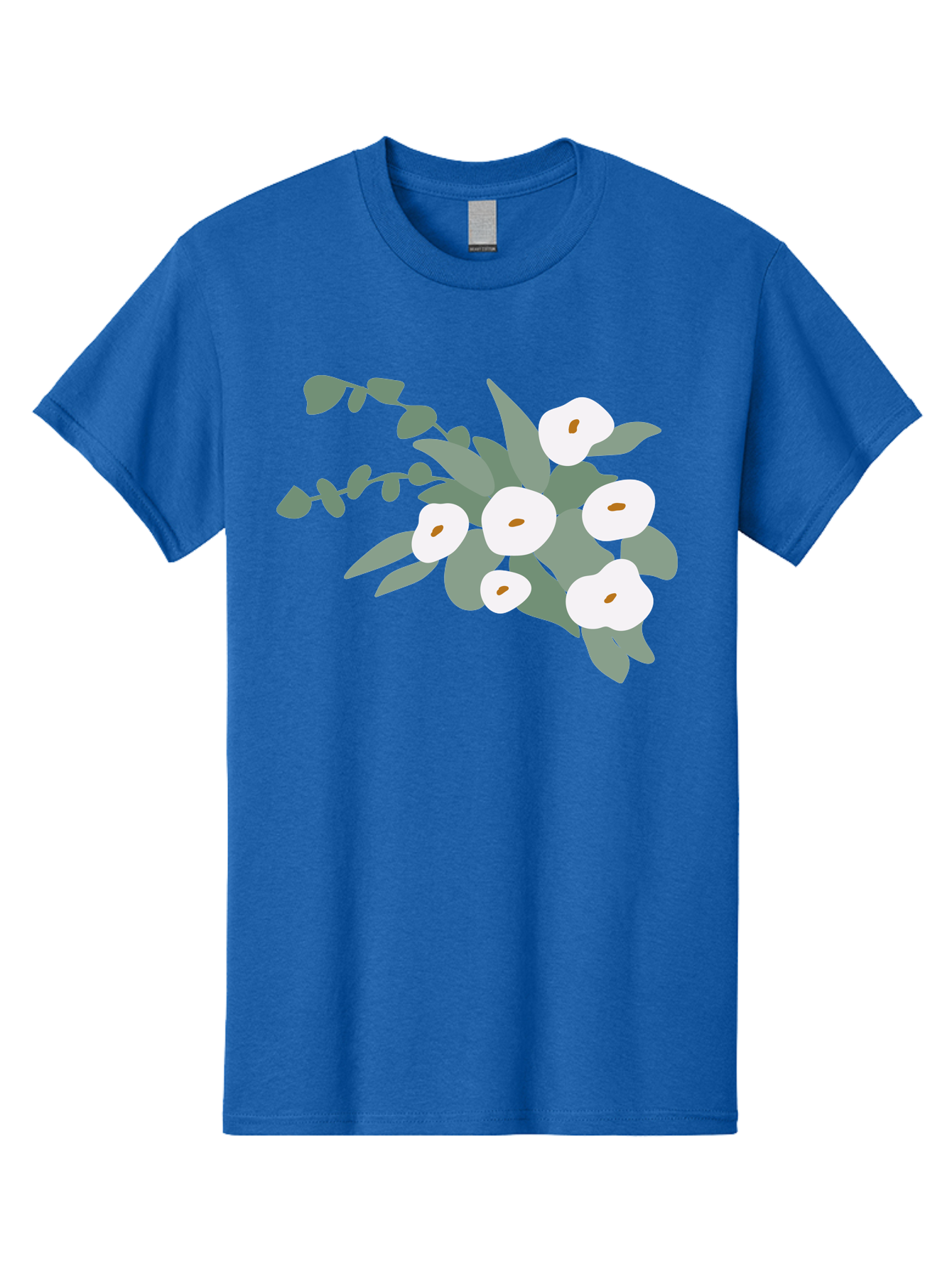After-Glow Men'S Graphic Tee, 100% Cotton, Comfortable Casual Summer Wear, Machine Washable, Lotus Flowers, White Blooms, Gray Leaves, Spiritual Symbols, Serene Atmosphere, Peaceful Ambiance, Afterlife, Lotus Flower, Gray Graphics Aad992 27