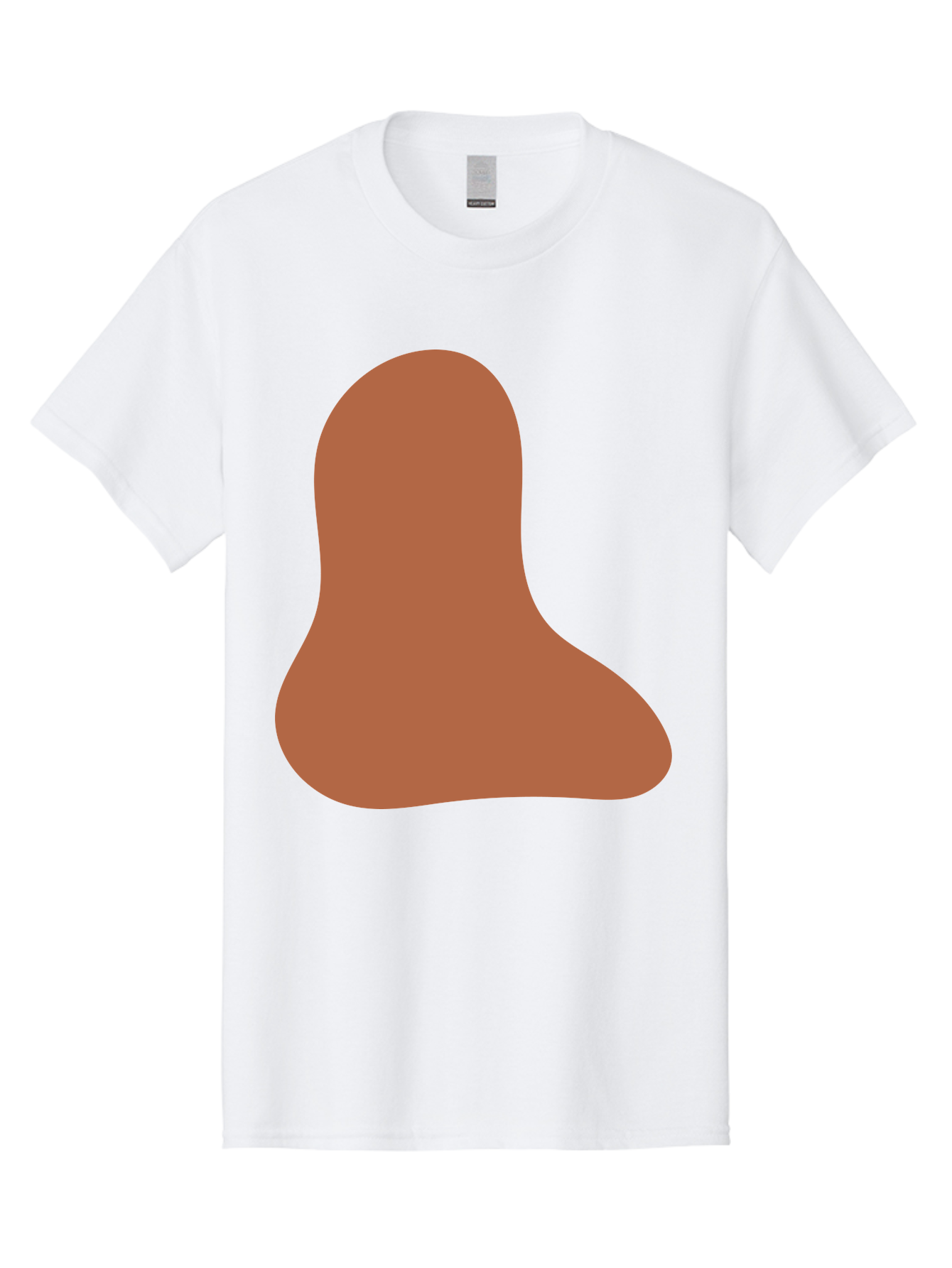 Cashew-Nut Men'S Graphic Tee, 100% Cotton, Comfortable Casual Summer Wear, Machine Washable, Roasted Chicken Leg, Savory Dish, Food Illustration, Cartoon Style, Reddish-Brown Color, Simple Design, Culinary Art Aae002 15