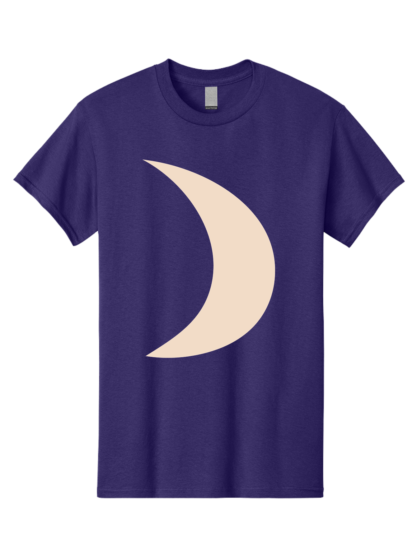 Crescent-Moon-2 Men'S Graphic Tee, 100% Cotton, Comfortable Casual Summer Wear, Machine Washable, Crescent Moon Shape, Minimalist Design, Simple Graphics, Tan Color, Abstract Art, Lunar Symbol, Night Sky Theme Aae006 27