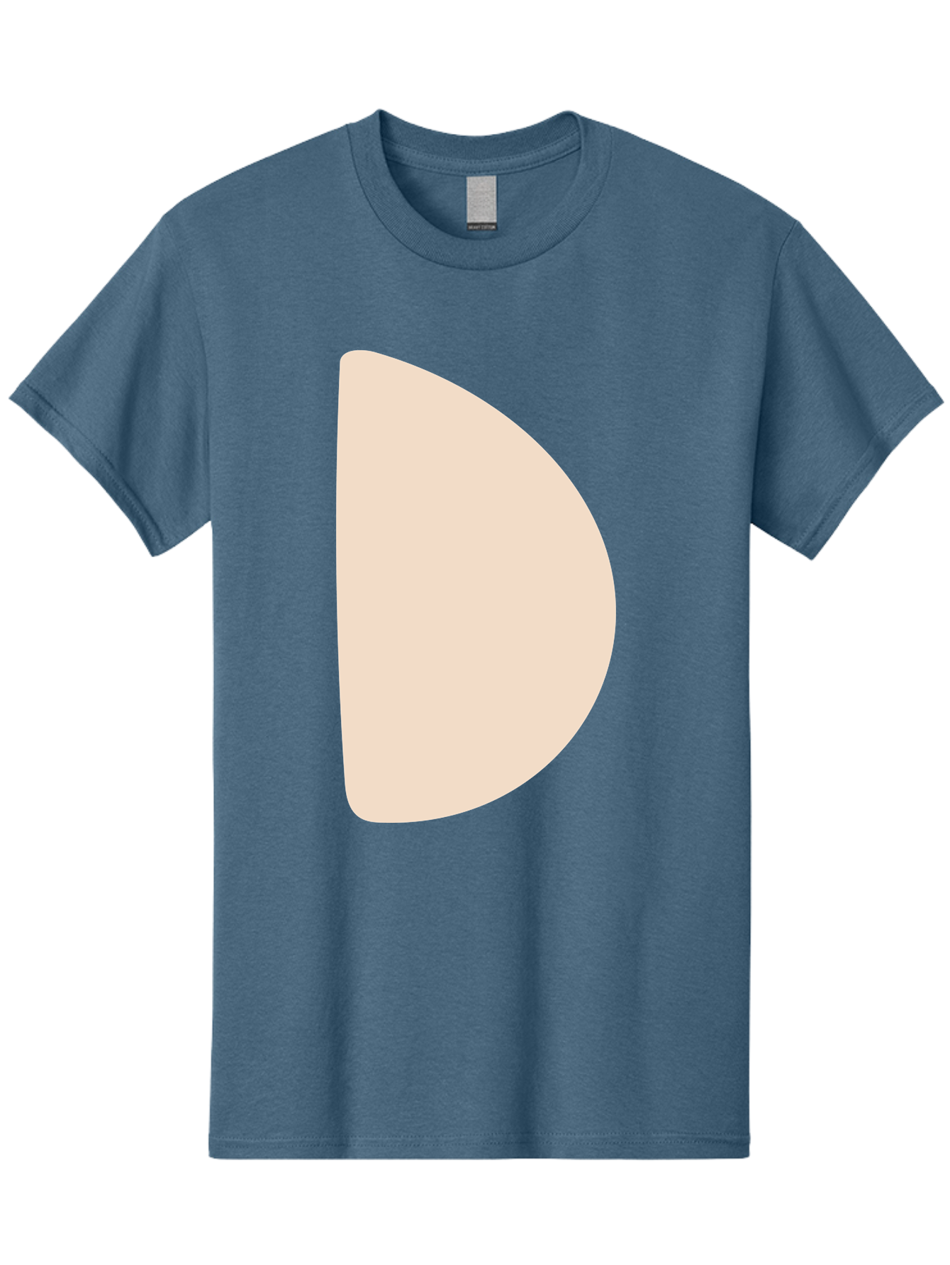 D Men'S Graphic Tee, 100% Cotton, Comfortable Casual Summer Wear, Machine Washable, Pacman Character, Simple Design, Minimalist Art, Beige Color, Retro Gaming, Iconic Symbol, Classic Video Game Aae009 25