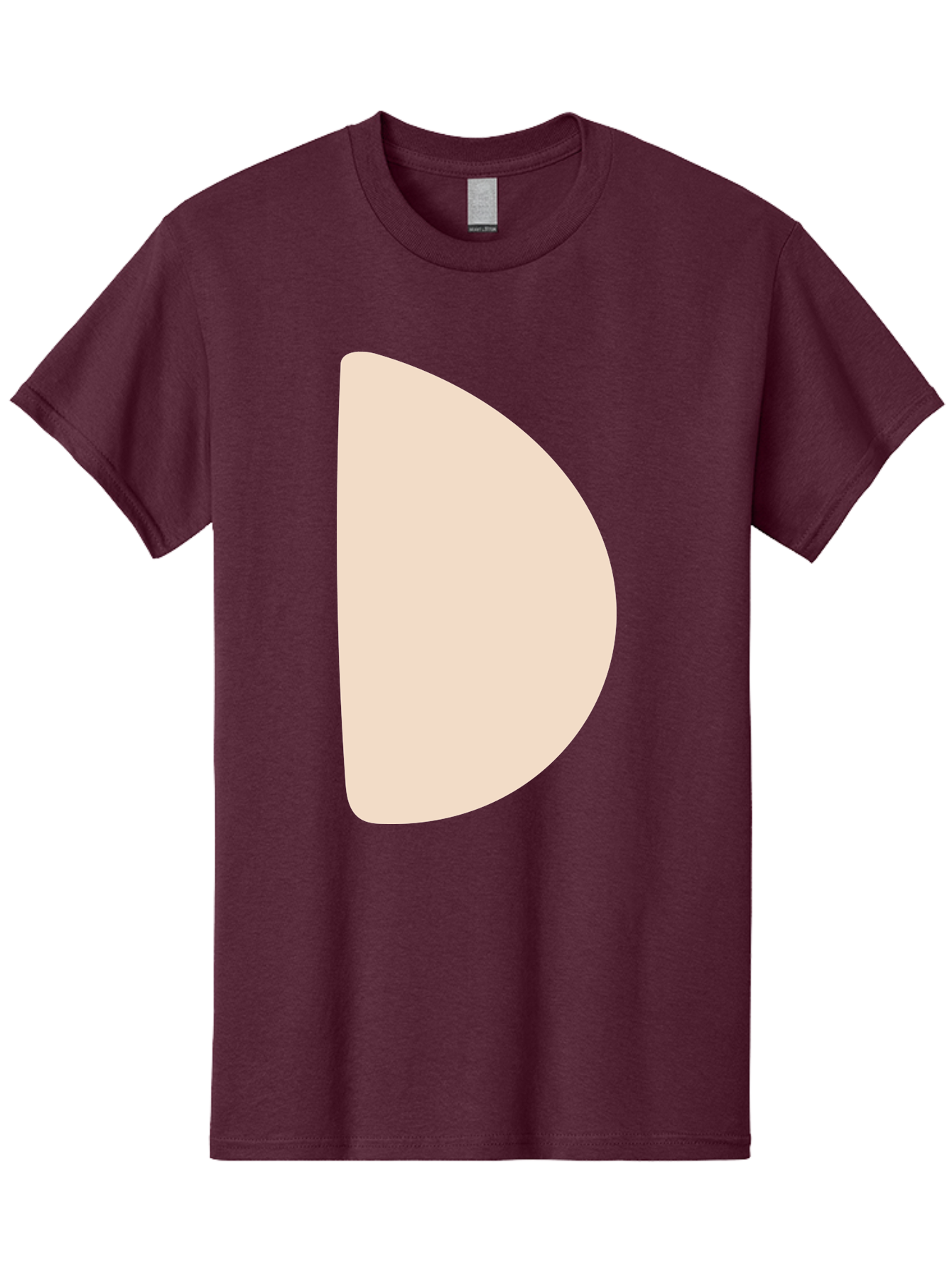 D Men'S Graphic Tee, 100% Cotton, Comfortable Casual Summer Wear, Machine Washable, Pacman Character, Simple Design, Minimalist Art, Beige Color, Retro Gaming, Iconic Symbol, Classic Video Game Aae009 19