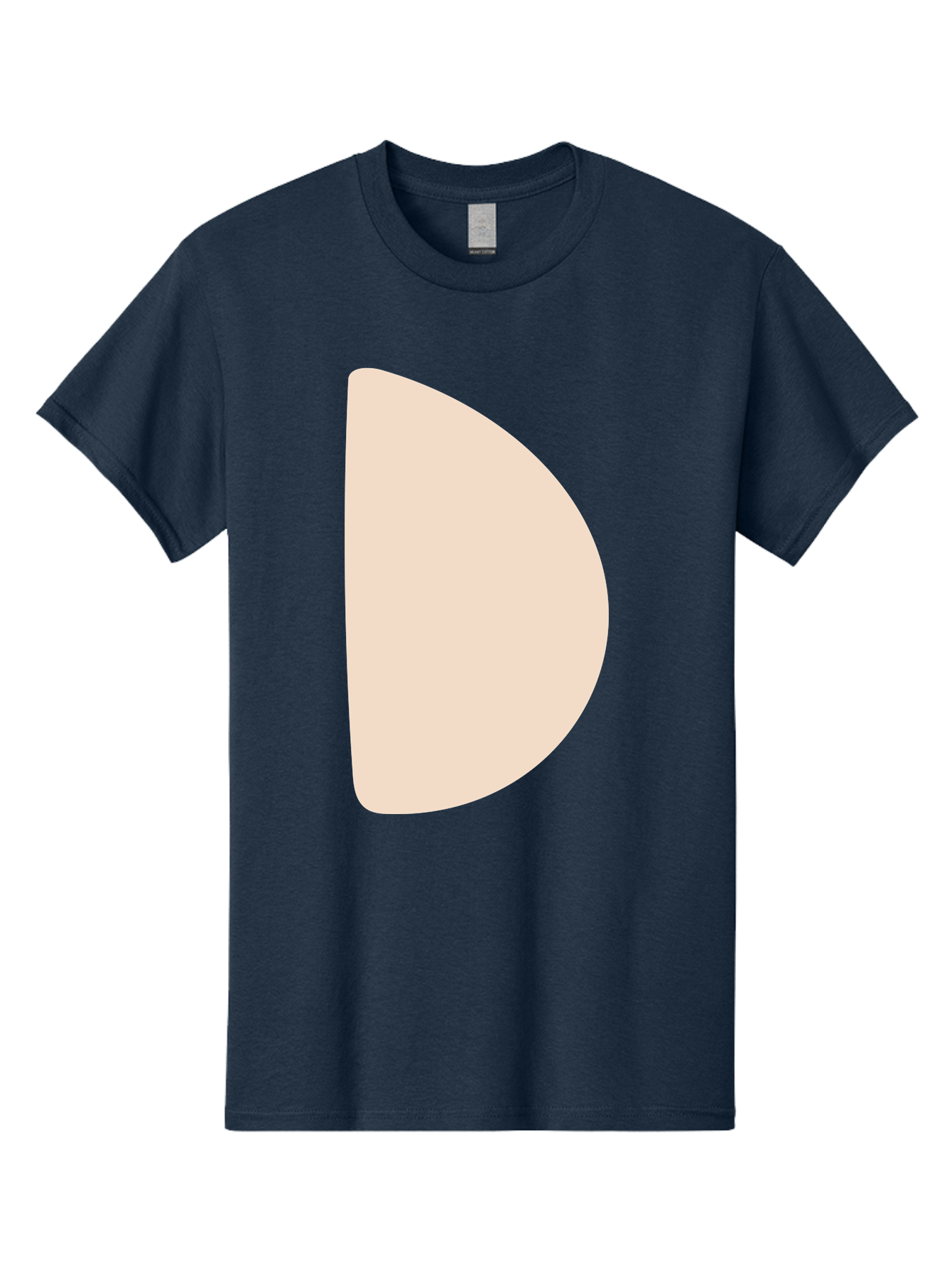 D Men'S Graphic Tee, 100% Cotton, Comfortable Casual Summer Wear, Machine Washable, Pacman Character, Simple Design, Minimalist Art, Beige Color, Retro Gaming, Iconic Symbol, Classic Video Game Aae009 3