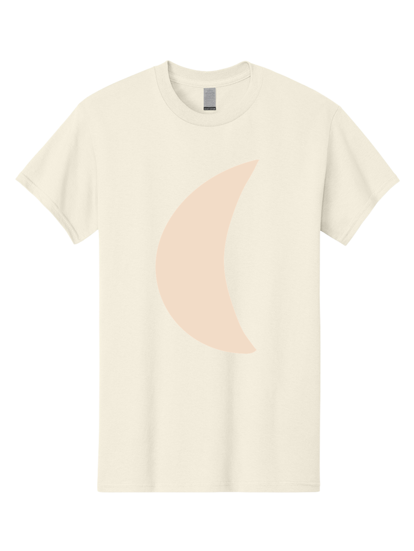 Moon Men'S Graphic Tee, 100% Cotton, Comfortable Casual Summer Wear, Machine Washable, Crescent Moon, Moon Shape, Minimalist Design, Simple Art, Lunar Symbol, Celestial Body, Abstract Illustration Aae032 17