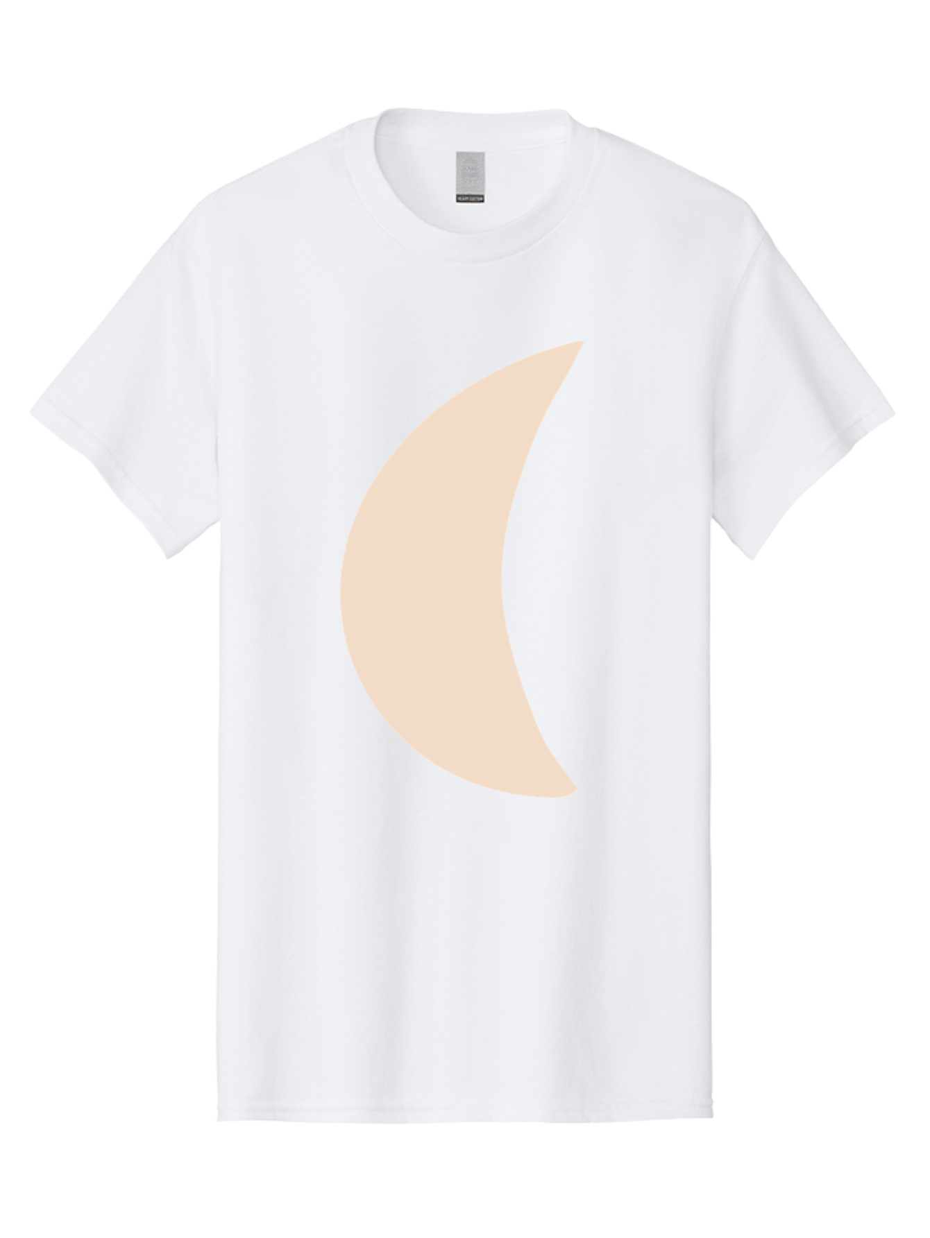 Moon Men'S Graphic Tee, 100% Cotton, Comfortable Casual Summer Wear, Machine Washable, Crescent Moon, Moon Shape, Minimalist Design, Simple Art, Lunar Symbol, Celestial Body, Abstract Illustration Aae032 7