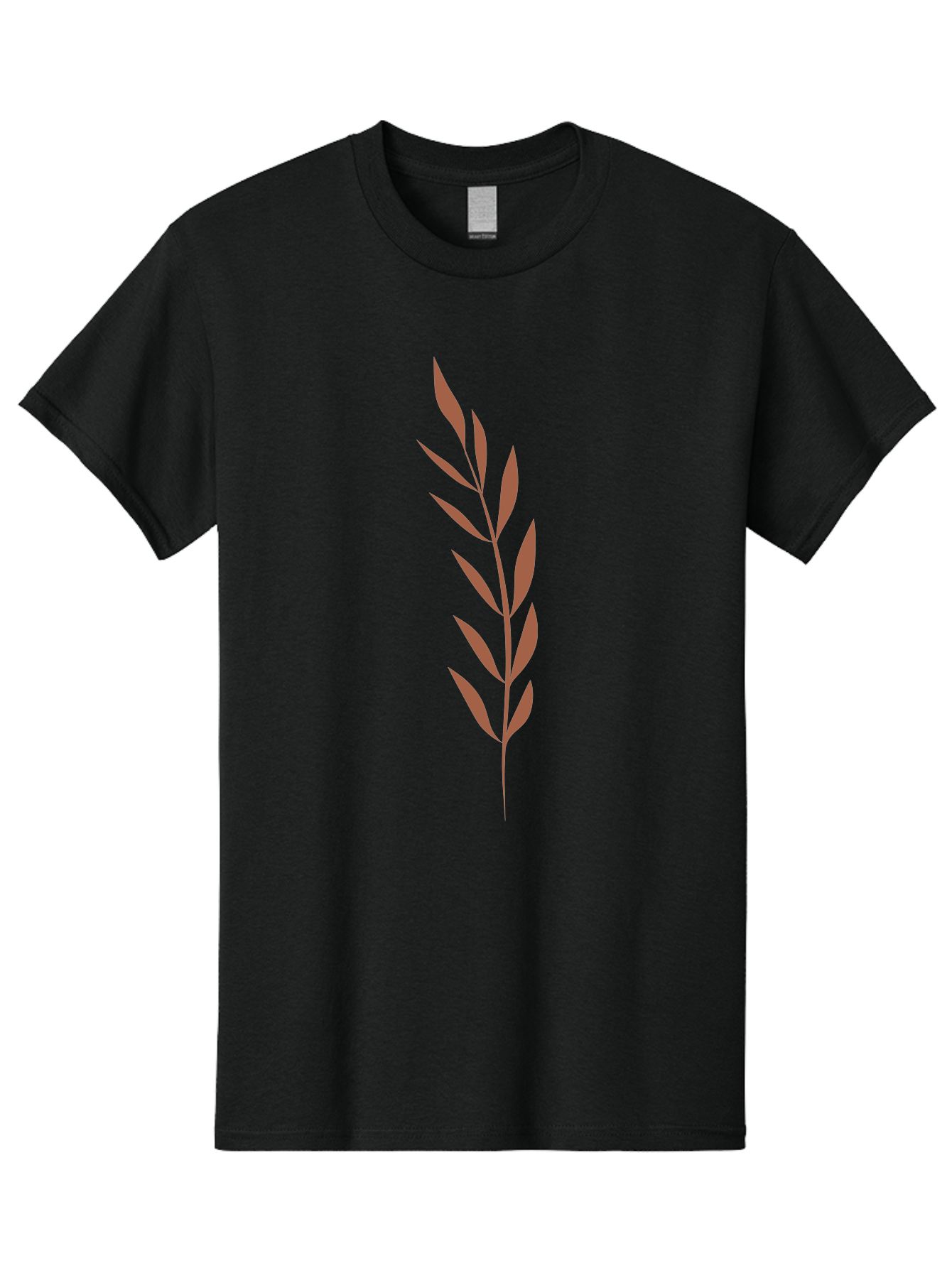 Red-Leaves-1 Men'S Graphic Tee, 100% Cotton, Comfortable Casual Summer Wear, Machine Washable, Red Leafy Branch, Simple Graphic, Leafy Design, Minimalist Art, Bold Red, Floral Element, Modern Illustration Aae047 9