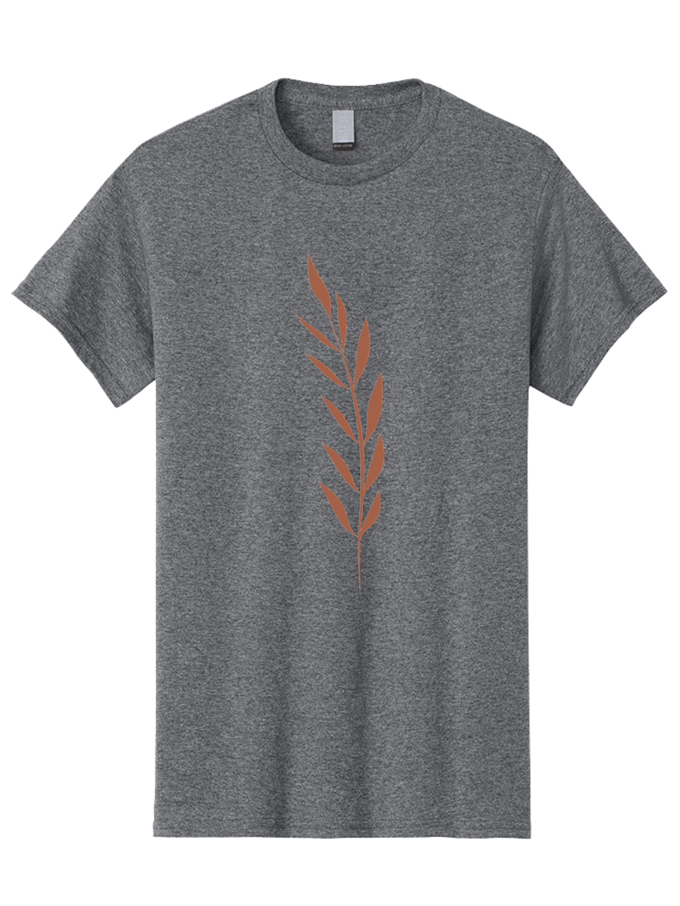 Red-Leaves-1 Men'S Graphic Tee, 100% Cotton, Comfortable Casual Summer Wear, Machine Washable, Red Leafy Branch, Simple Graphic, Leafy Design, Minimalist Art, Bold Red, Floral Element, Modern Illustration Aae047 15