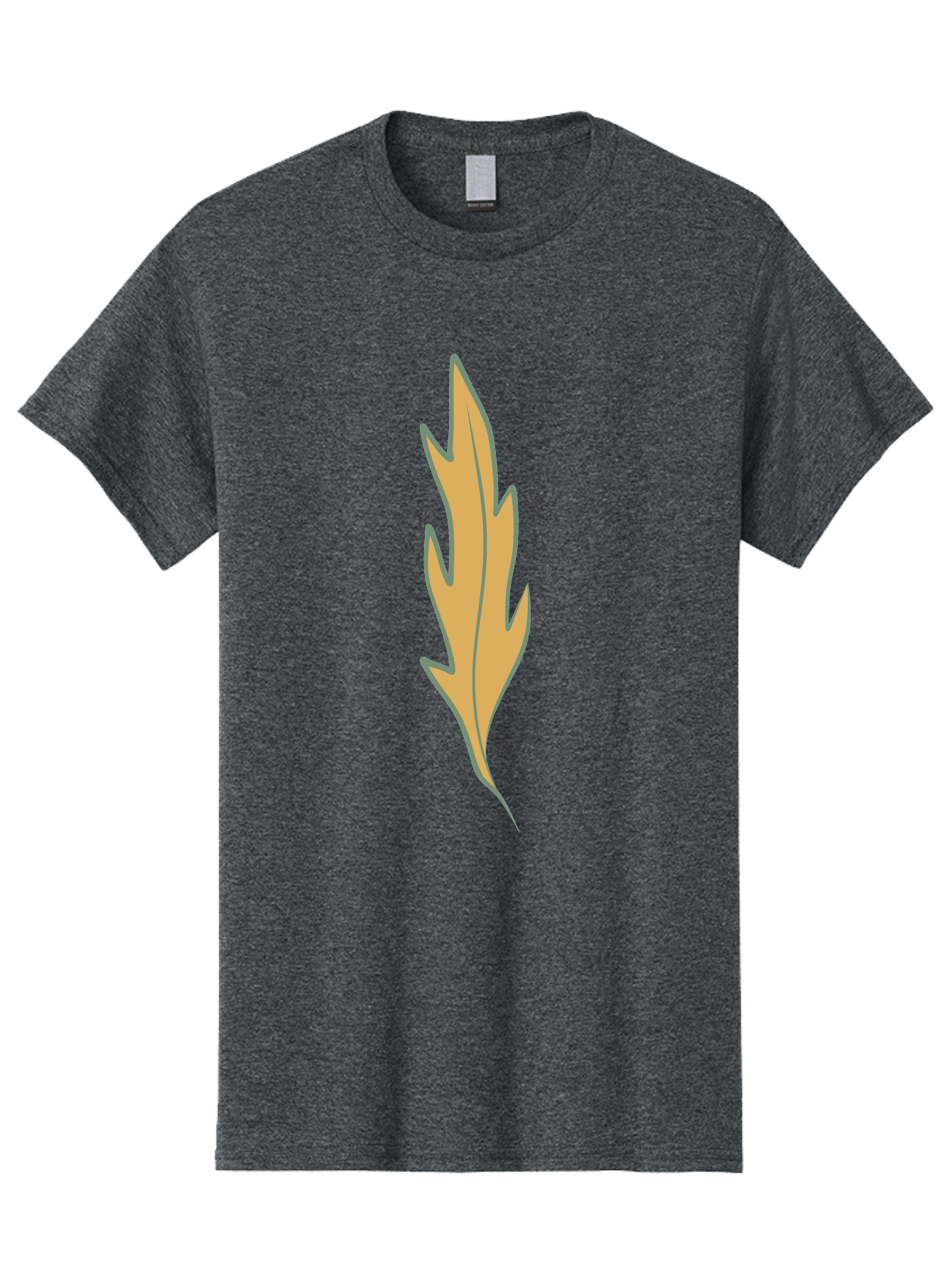 Yellow-Leaf-1 Men'S Graphic Tee, 100% Cotton, Comfortable Casual Summer Wear, Machine Washable, Autumn Leaf, Fall Foliage, Yellow Leaf, Oak Tree, Natural Design, Leaf Illustration, Seasonal Symbol, Botanical Icon, Vibrant Color Aae085 11