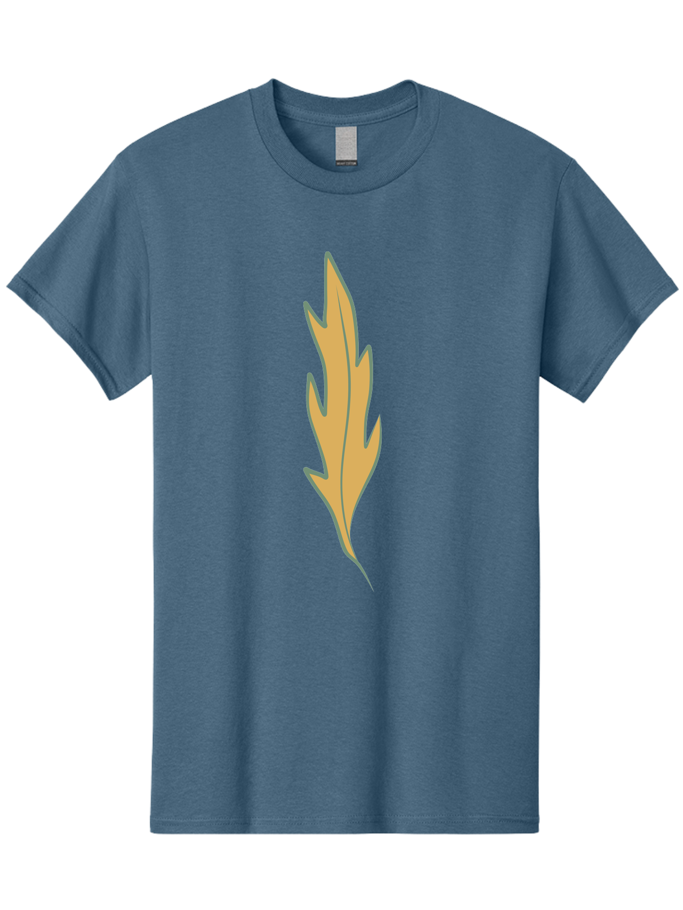 Yellow-Leaf-1 Men'S Graphic Tee, 100% Cotton, Comfortable Casual Summer Wear, Machine Washable, Autumn Leaf, Fall Foliage, Yellow Leaf, Oak Tree, Natural Design, Leaf Illustration, Seasonal Symbol, Botanical Icon, Vibrant Color Aae085 21