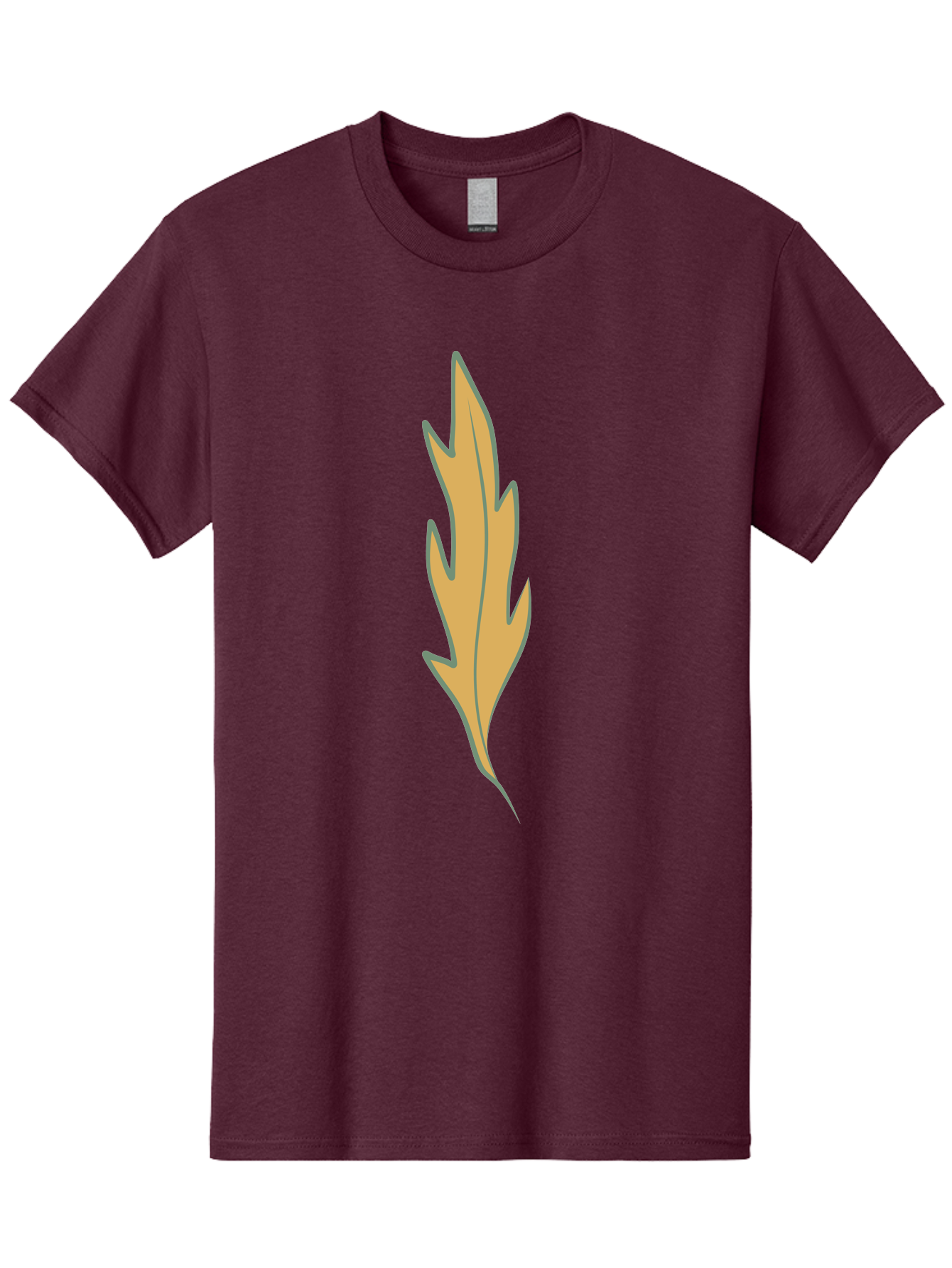 Yellow-Leaf-1 Men'S Graphic Tee, 100% Cotton, Comfortable Casual Summer Wear, Machine Washable, Autumn Leaf, Fall Foliage, Yellow Leaf, Oak Tree, Natural Design, Leaf Illustration, Seasonal Symbol, Botanical Icon, Vibrant Color Aae085 15