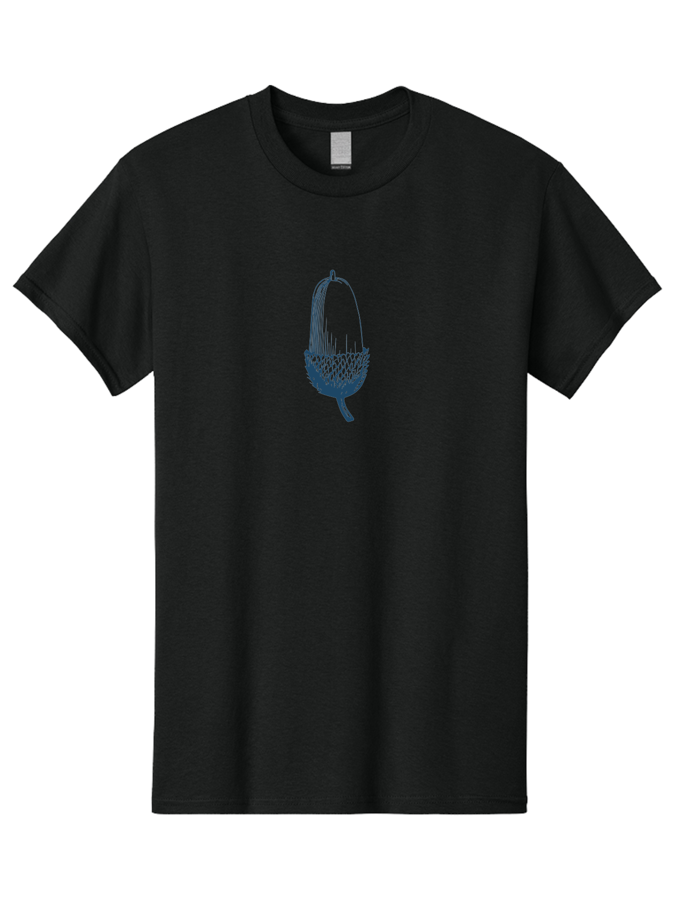 Acorn Men'S Graphic Tee, 100% Cotton, Comfortable Casual Summer Wear, Machine Washable, Acorn Illustration, Oak Tree Symbol, Nature-Inspired Design, Botanical Art, Simple Line Drawing, Forest Element, Abstract Shape, Minimalist Icon Aae093 7