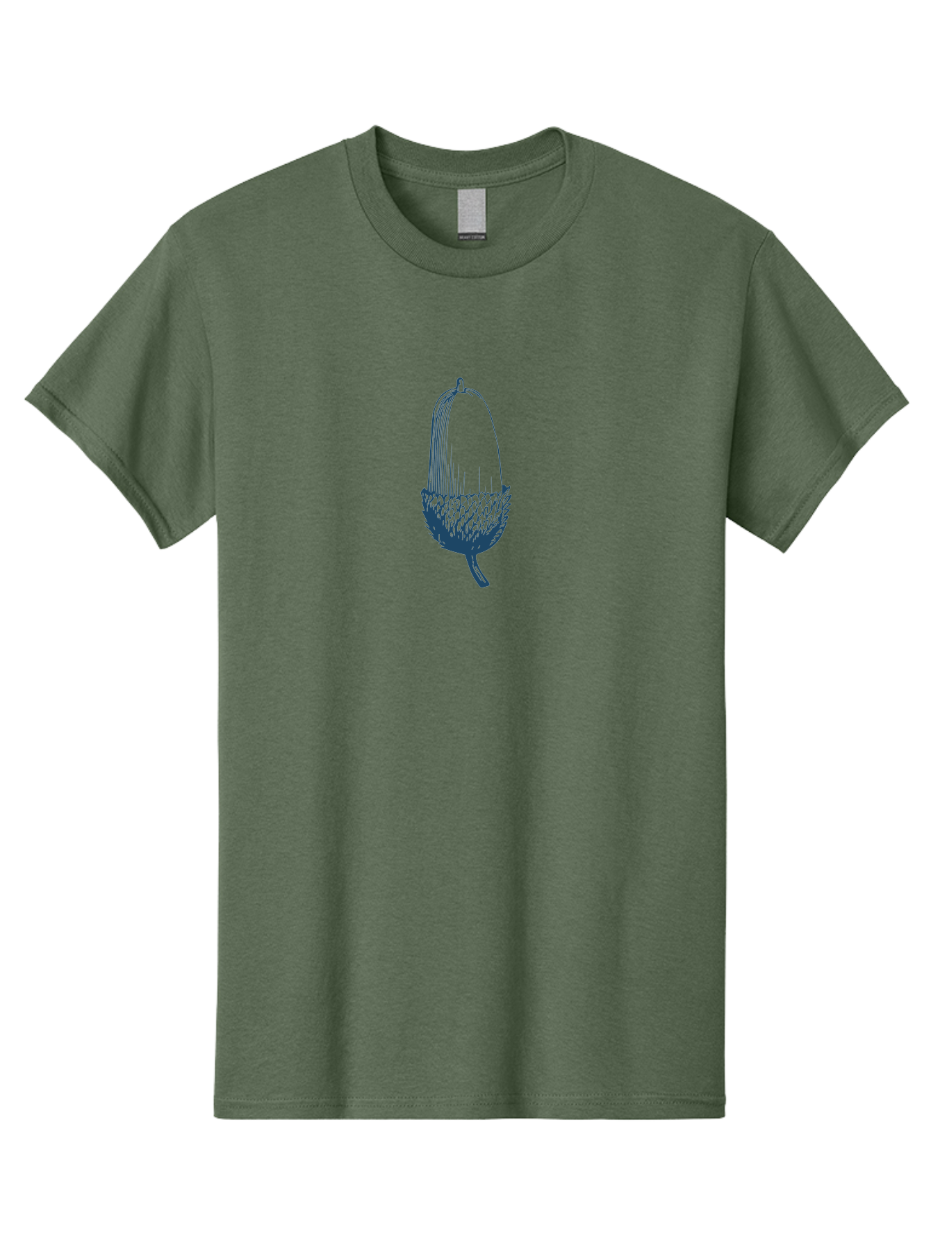 Acorn Men'S Graphic Tee, 100% Cotton, Comfortable Casual Summer Wear, Machine Washable, Acorn Illustration, Oak Tree Symbol, Nature-Inspired Design, Botanical Art, Simple Line Drawing, Forest Element, Abstract Shape, Minimalist Icon Aae093 5