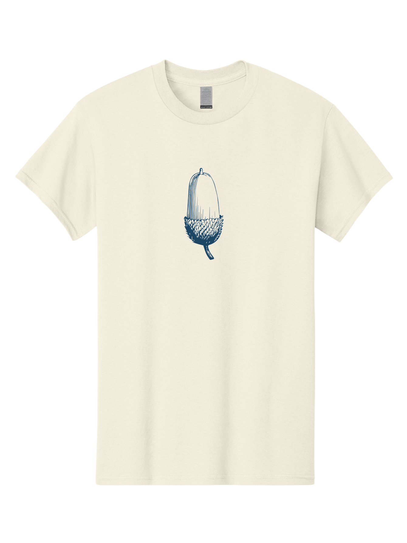 Acorn Men'S Graphic Tee, 100% Cotton, Comfortable Casual Summer Wear, Machine Washable, Acorn Illustration, Oak Tree Symbol, Nature-Inspired Design, Botanical Art, Simple Line Drawing, Forest Element, Abstract Shape, Minimalist Icon Aae093 15