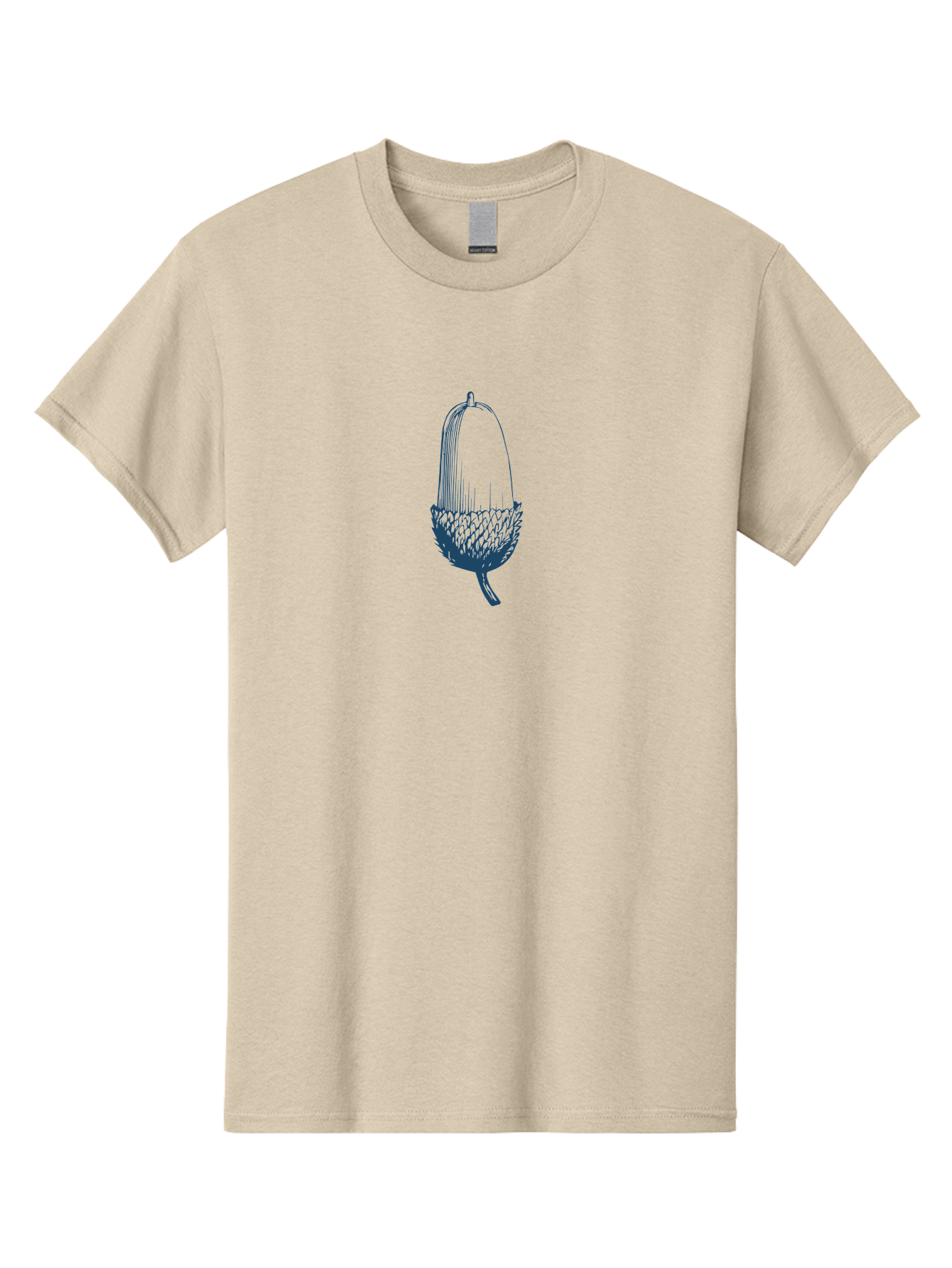 Acorn Men'S Graphic Tee, 100% Cotton, Comfortable Casual Summer Wear, Machine Washable, Acorn Illustration, Oak Tree Symbol, Nature-Inspired Design, Botanical Art, Simple Line Drawing, Forest Element, Abstract Shape, Minimalist Icon Aae093 19