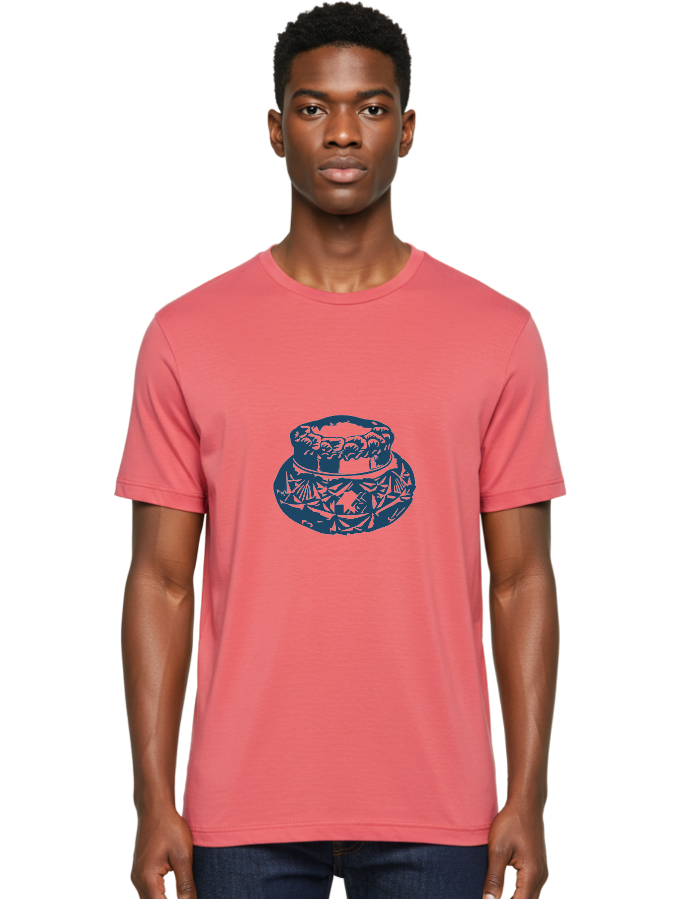 Antique Bloom Tin Men'S Graphic Tee, 100% Cotton, Comfortable Casual Summer Wear, Machine Washable, Delicious Pie, Sweet Treat, Baked Goods, Fruit Filling, Pastry Crust, Dessert, Tasty, Mouth-Watering, Foodie Aae107 2