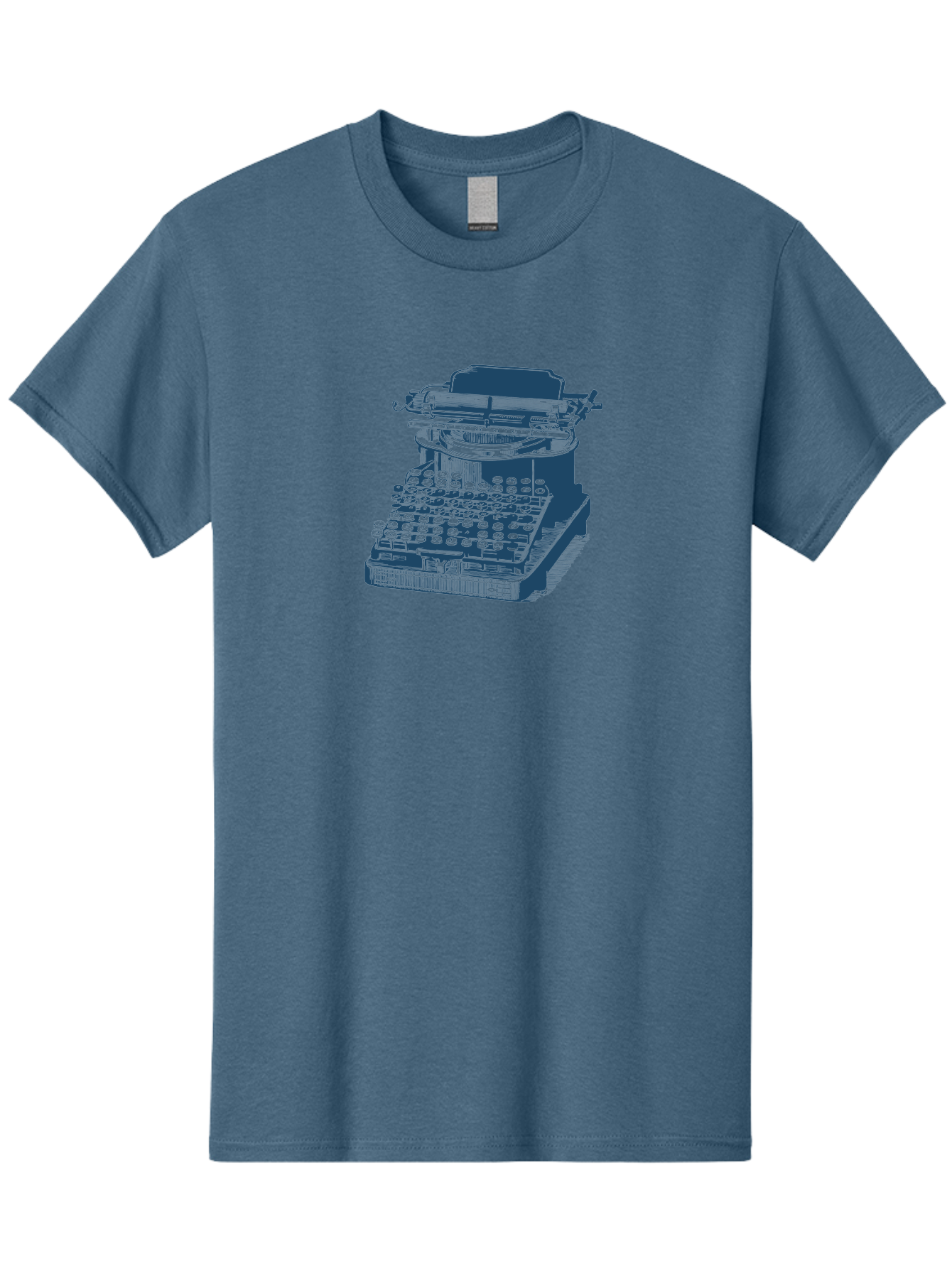 Antique Typewriter Vibes Men'S Graphic Tee, 100% Cotton, Comfortable Casual Summer Wear, Machine Washable, Vintage Typewriter, Retro Office Equipment, Classic Writing Machine, Antique Technology, Old-Fashioned Keyboard, Nostalgia, Aae116 29