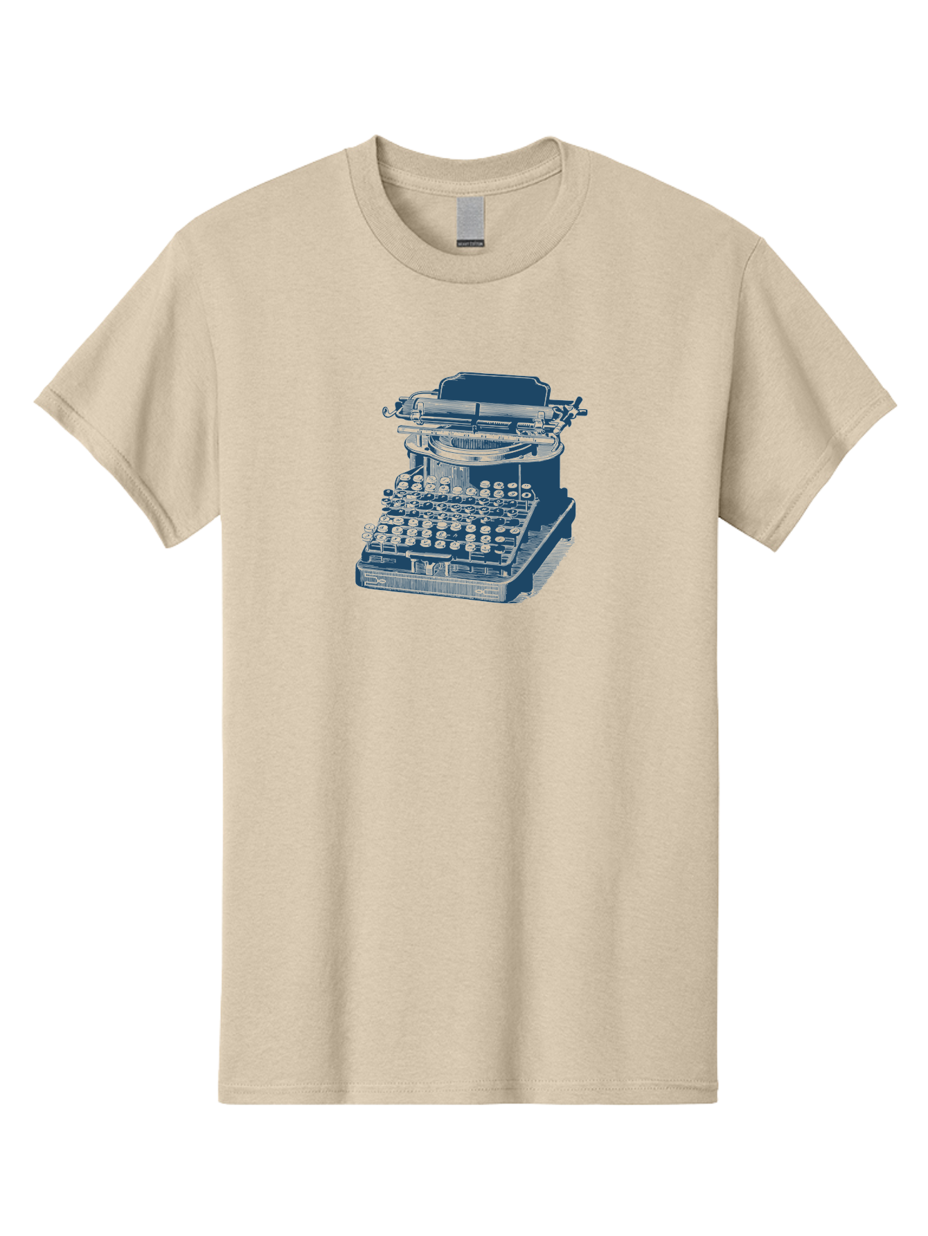 Antique Typewriter Vibes Men'S Graphic Tee, 100% Cotton, Comfortable Casual Summer Wear, Machine Washable, Vintage Typewriter, Retro Office Equipment, Classic Writing Machine, Antique Technology, Old-Fashioned Keyboard, Nostalgia, Aae116 11